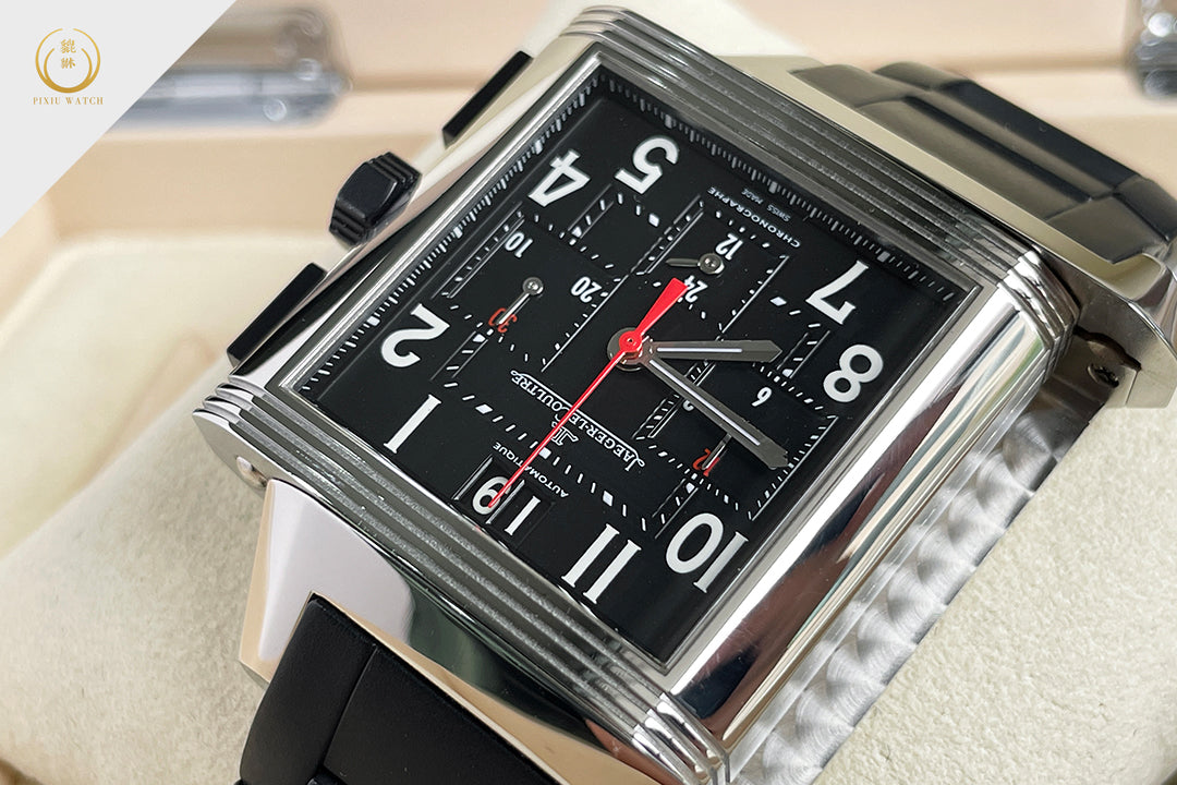 Jaeger-LeCoultre Reverso Squadra Chronograph GMT Black