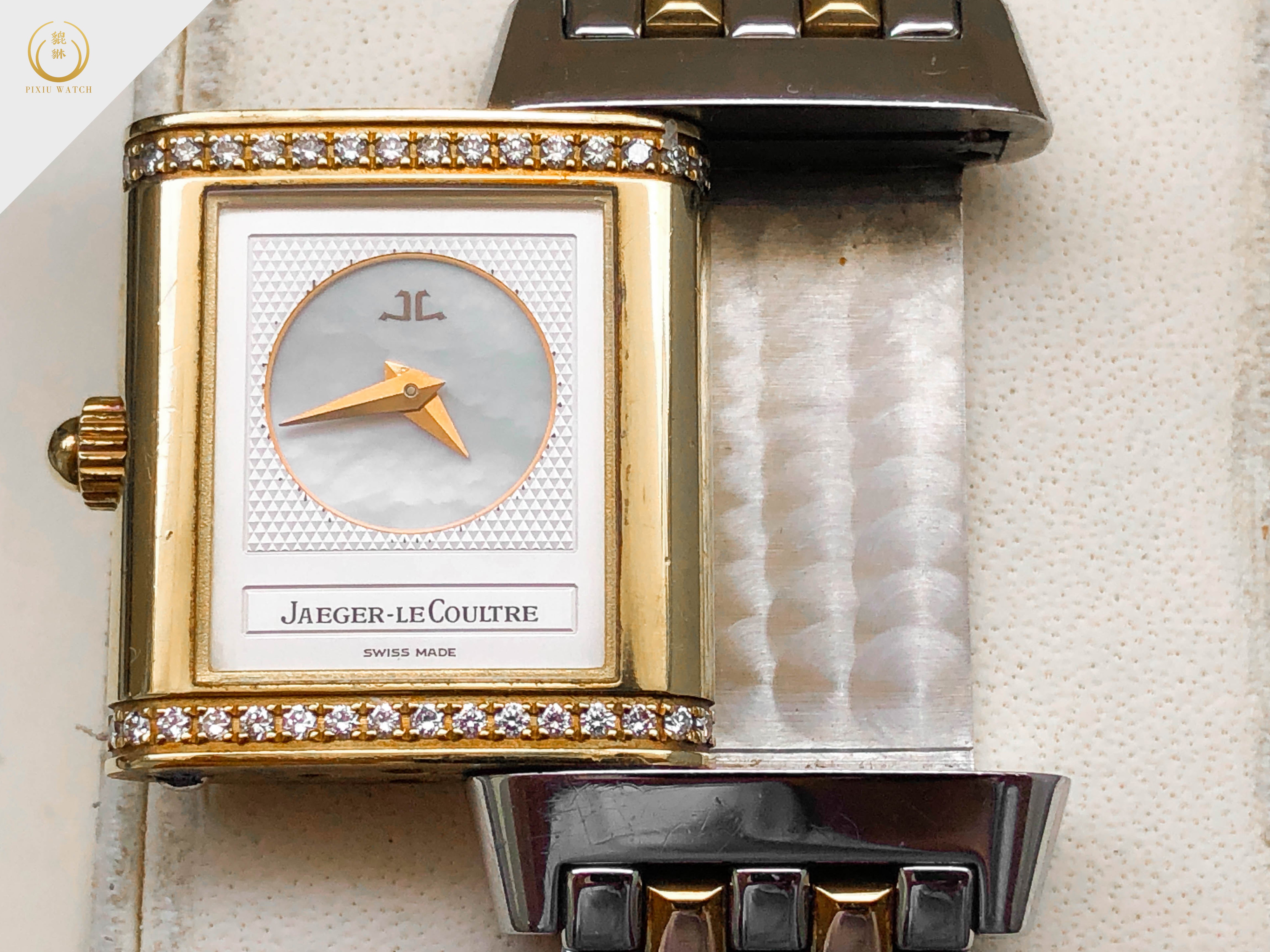 Jaeger-LeCoultre  Reverso Duetto Lady's Two Tone MOP