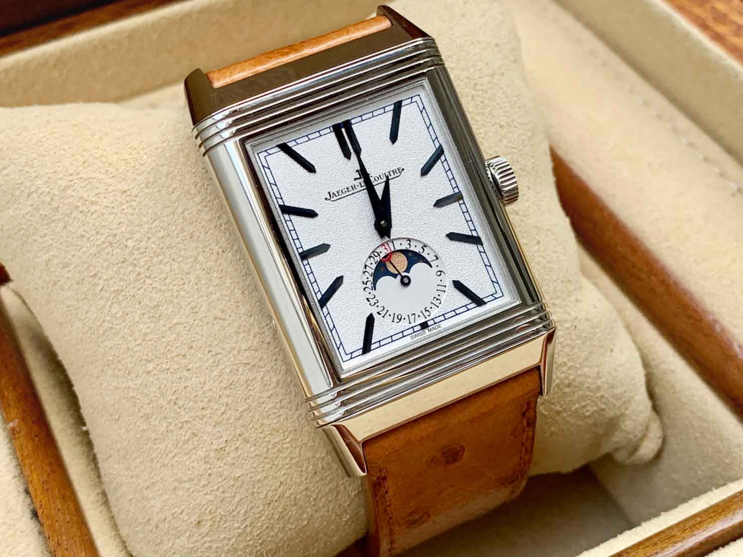 Jaeger LeCoultre Reverso Tribute Moon Watch