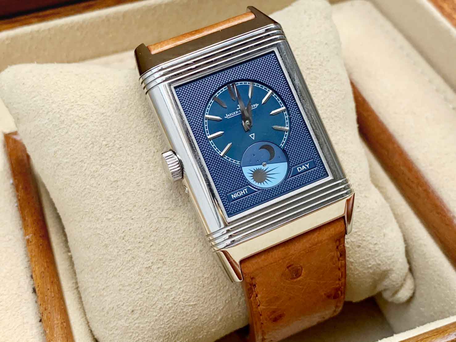 Jaeger LeCoultre Reverso Tribute Moon Watch