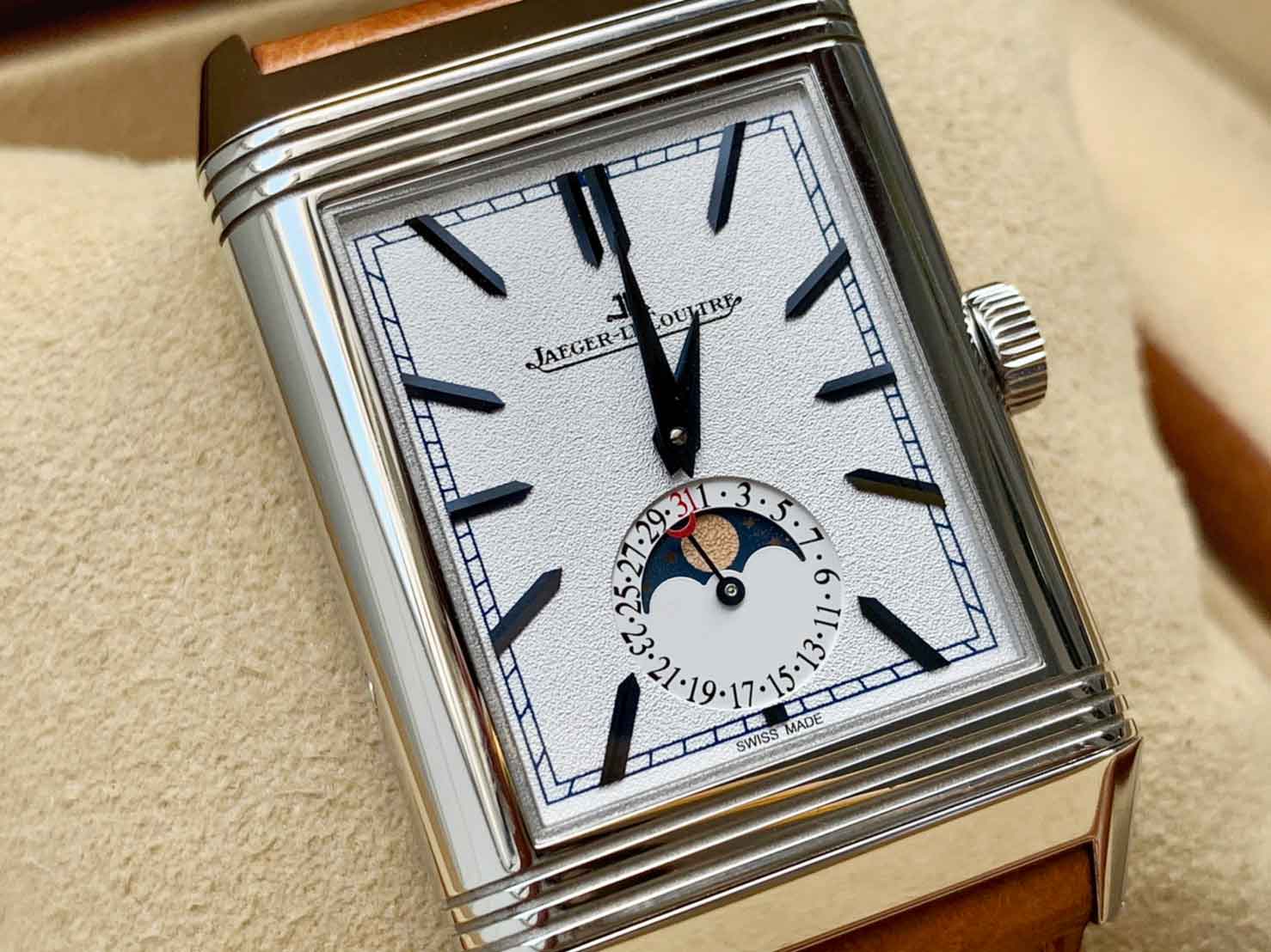 Jaeger LeCoultre Reverso Tribute Moon Watch