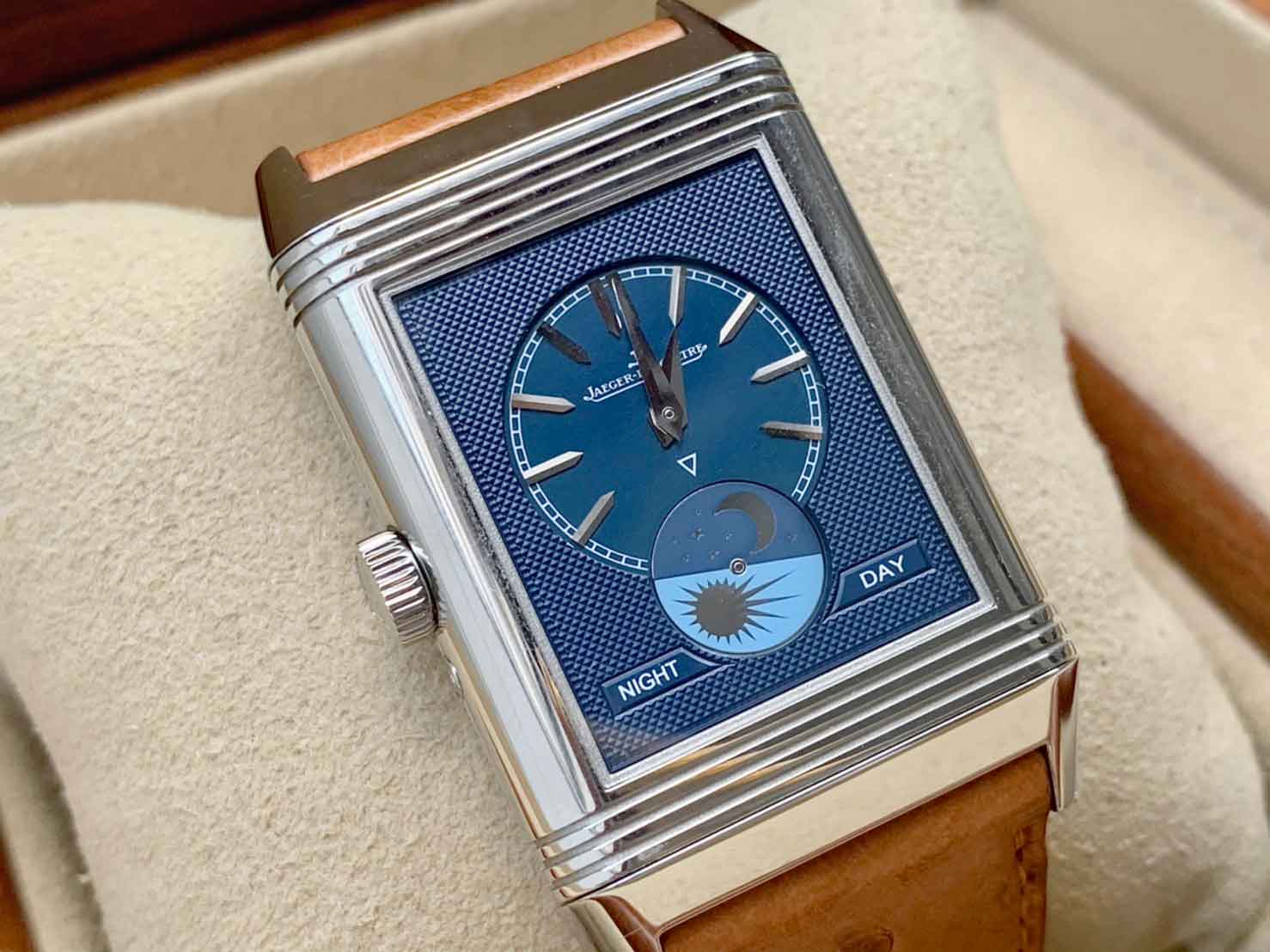 Jaeger LeCoultre Reverso Tribute Moon Watch