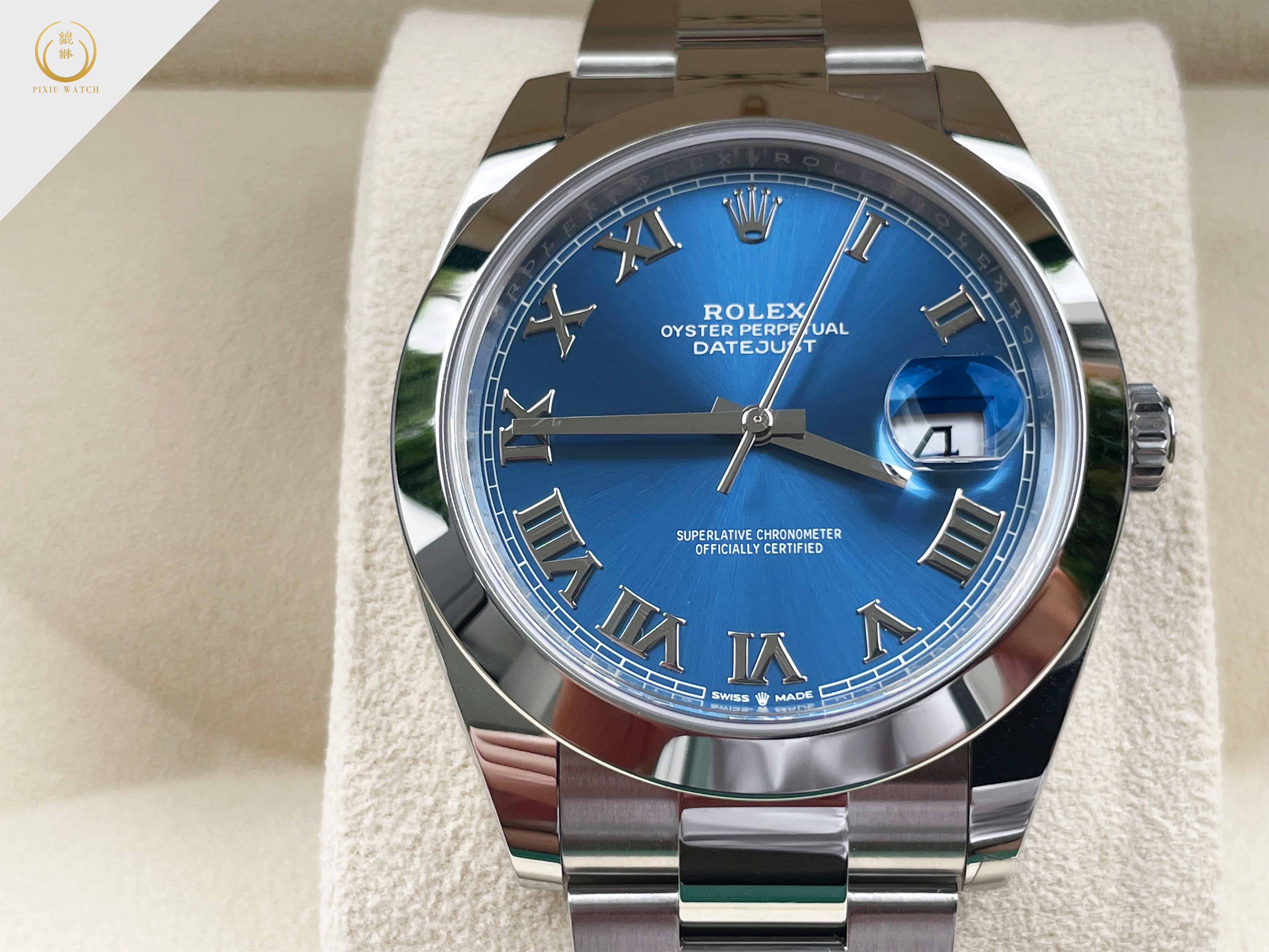New Rolex Datejust 41 Blue Dial