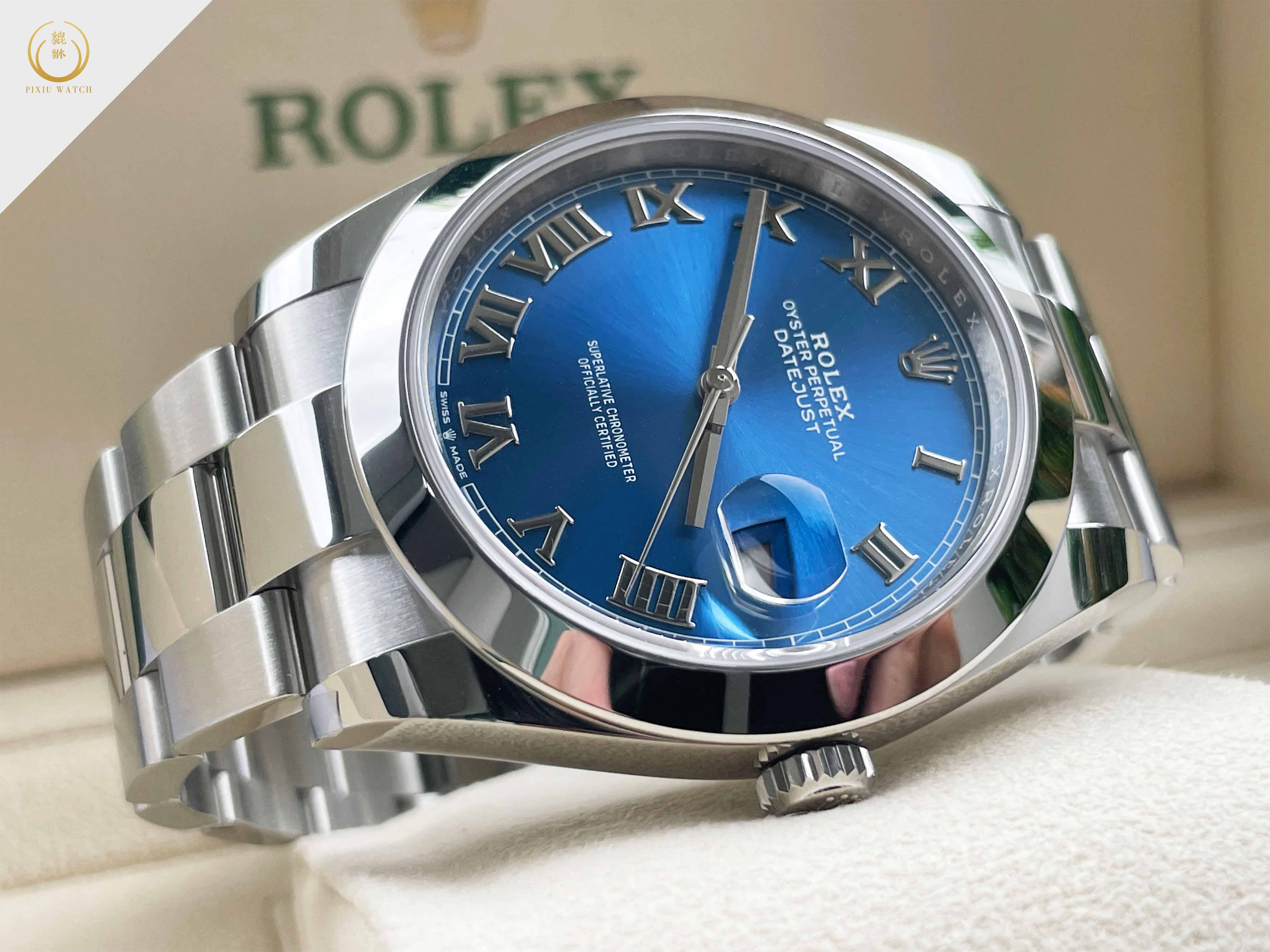 New Rolex Datejust 41 Blue Dial