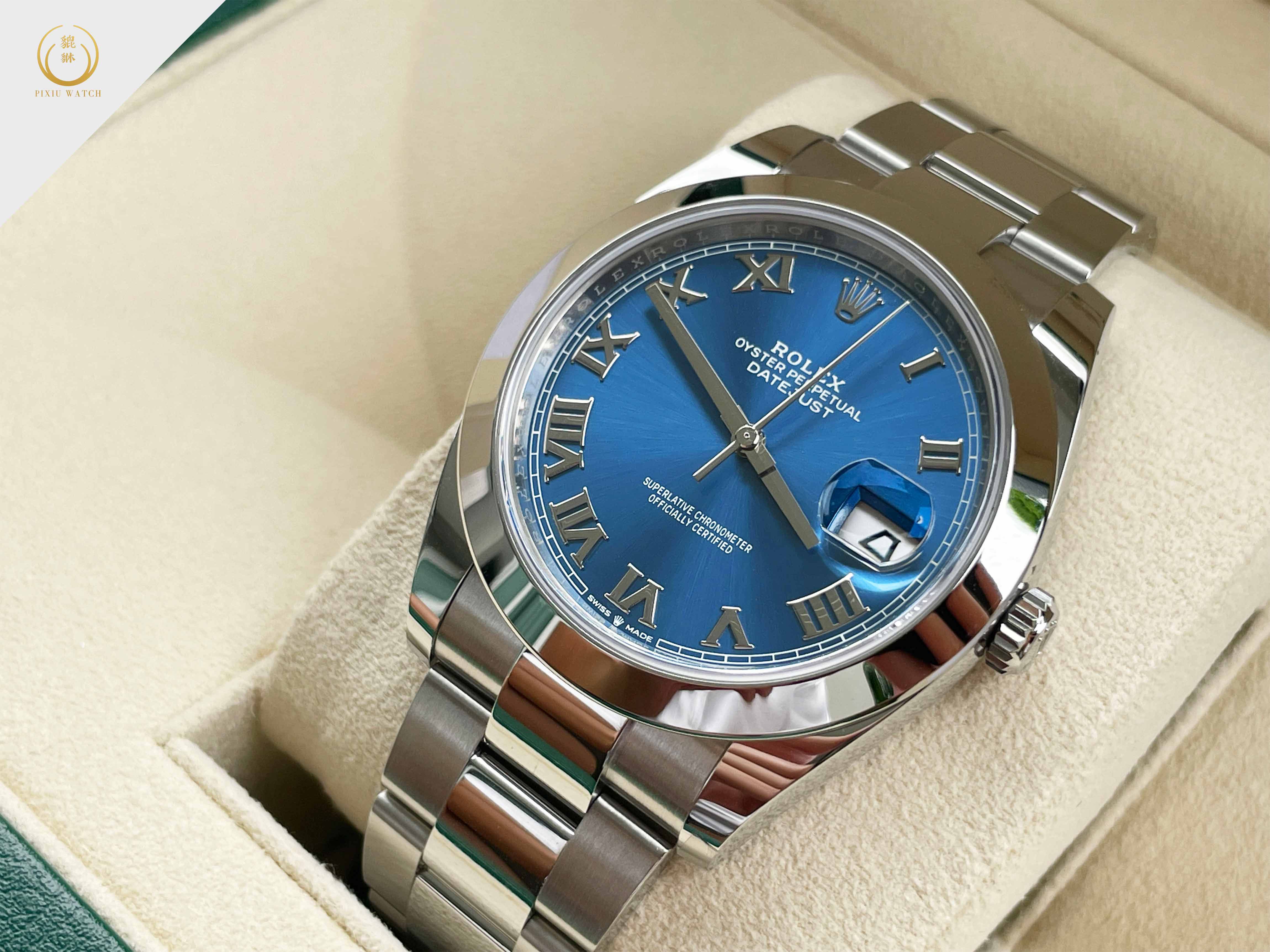 New Rolex Datejust 41 Blue Dial