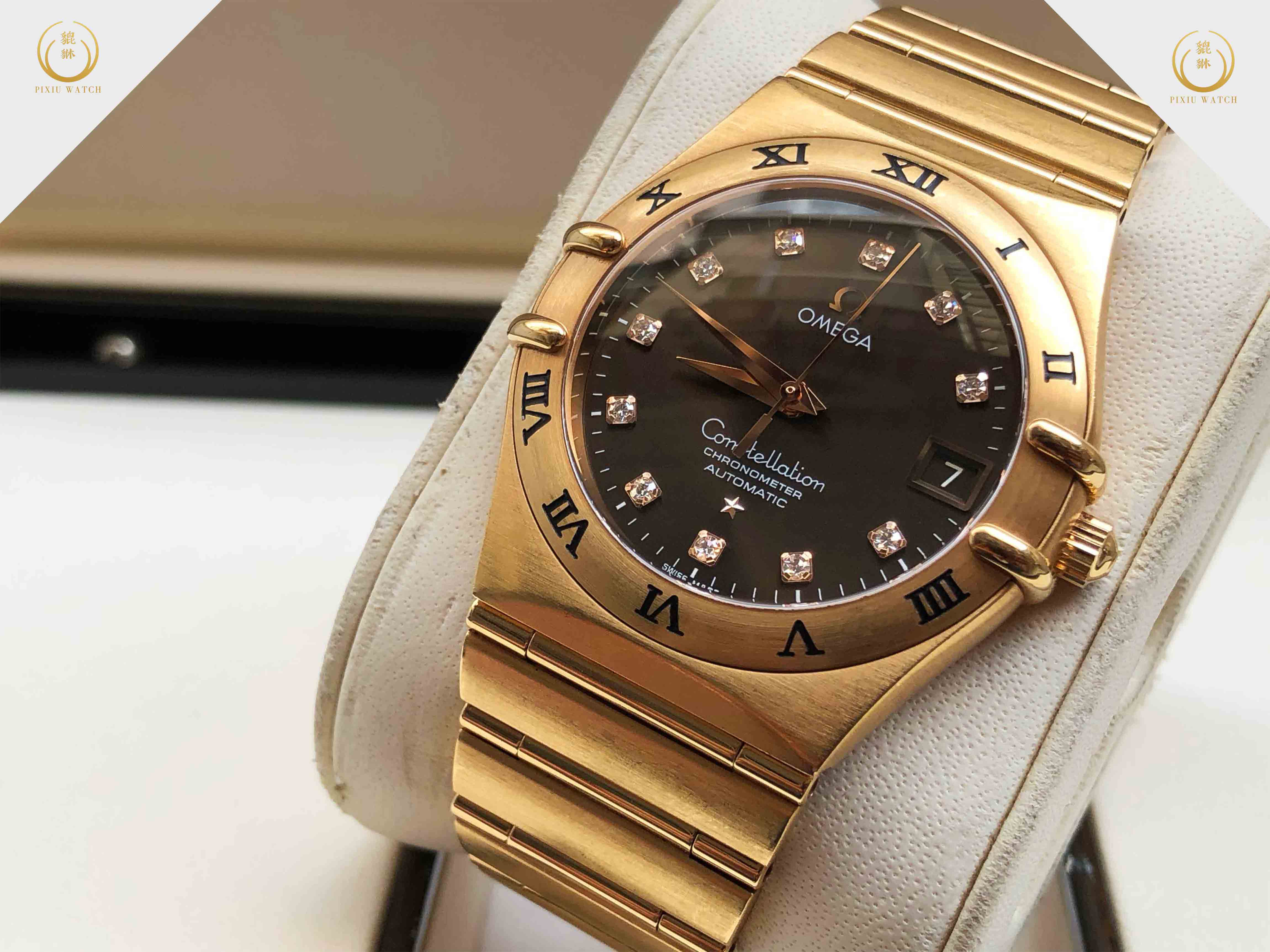 Omega Constellation Full Yellow Gold