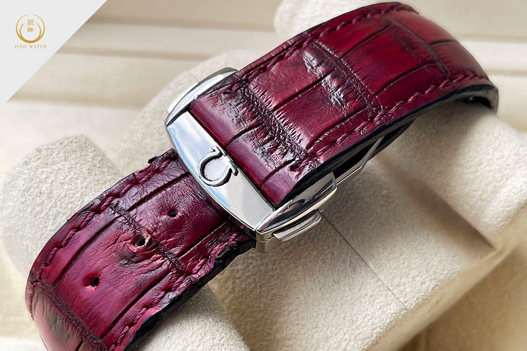 Omega De Ville X2 Big Date White Gold