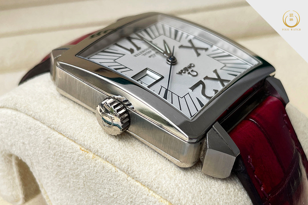 Omega De Ville X2 Big Date White Gold