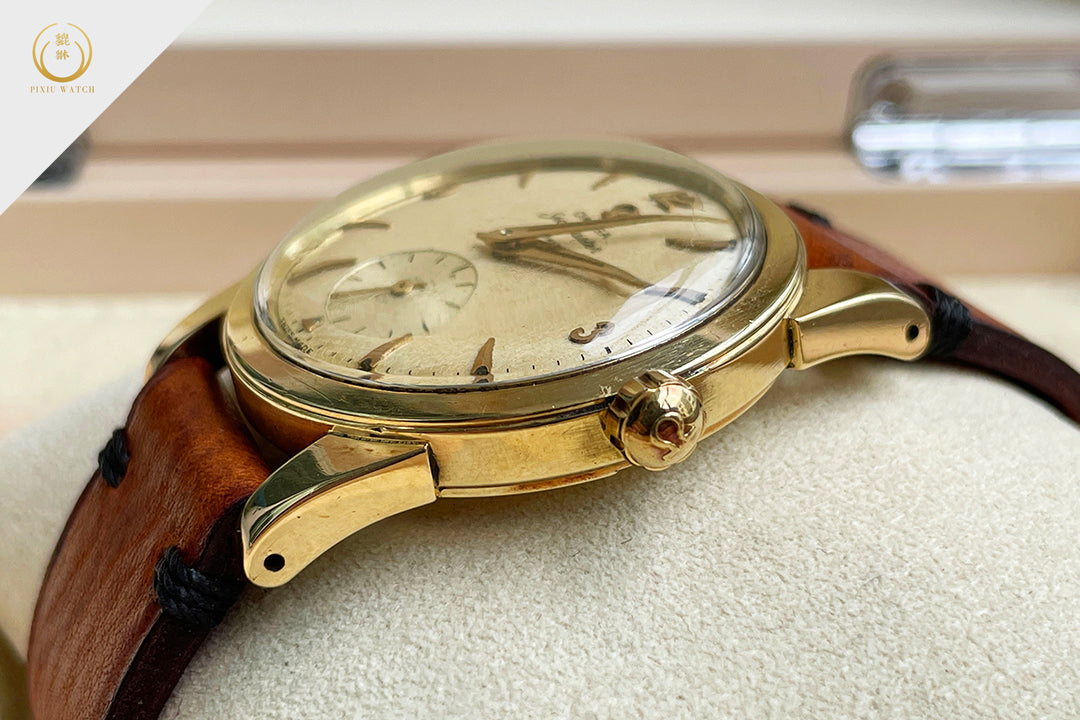 Omega Vintage Seamaster Automatic Sub Second Yellow Gold