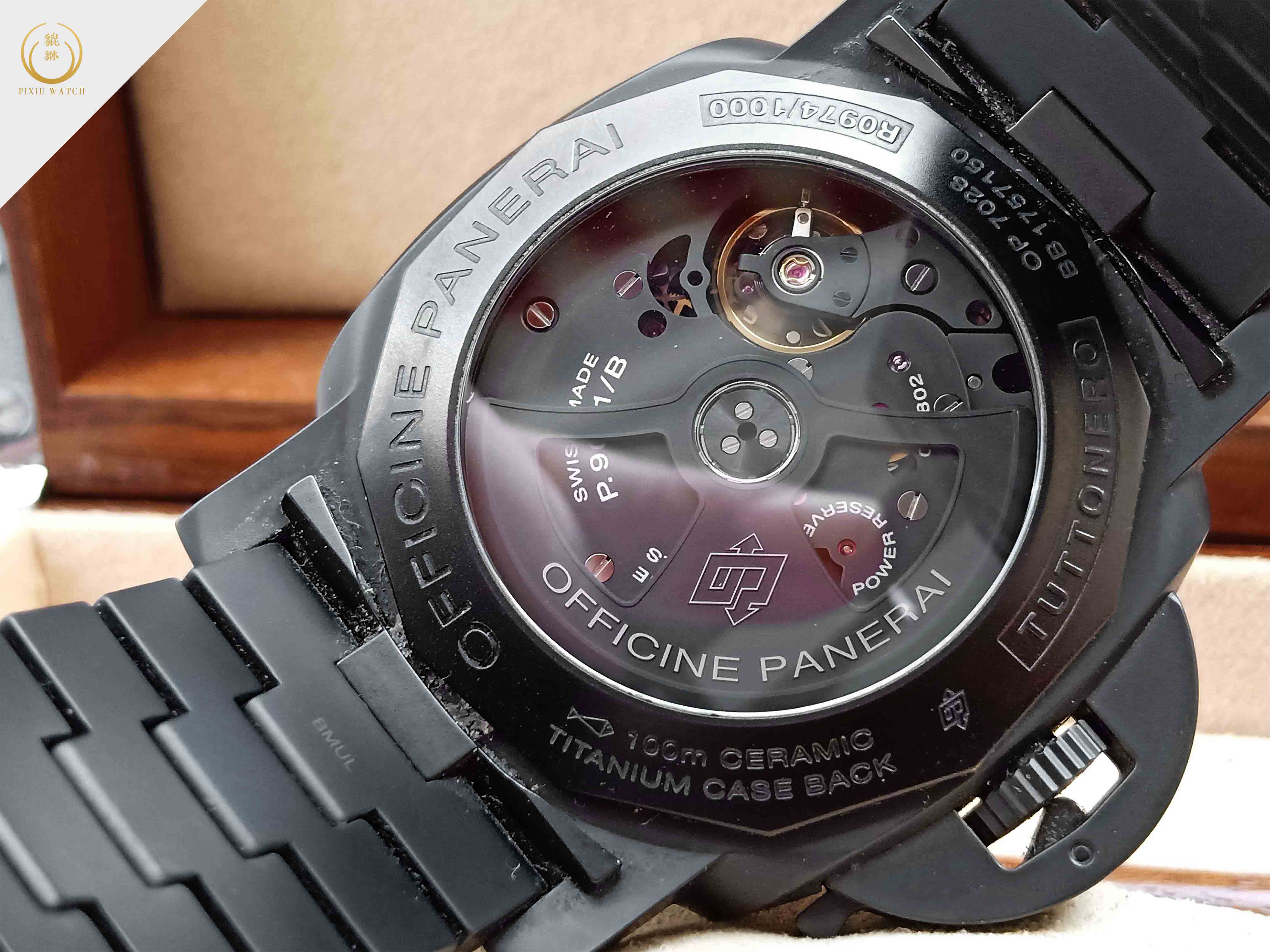 Panerai Tuttonero Luminor 1950 GMT Pam438