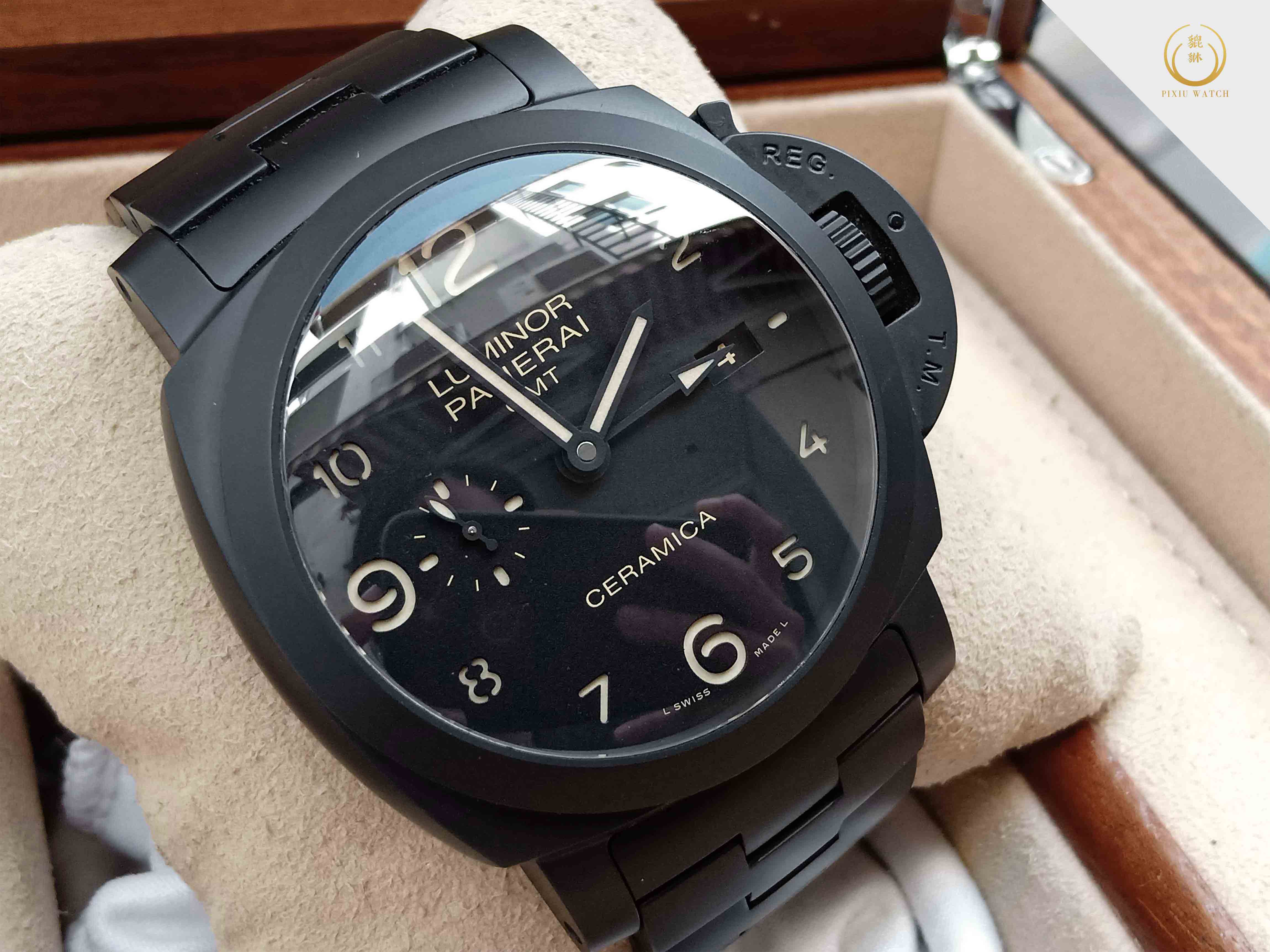Panerai Tuttonero Luminor 1950 GMT Pam438