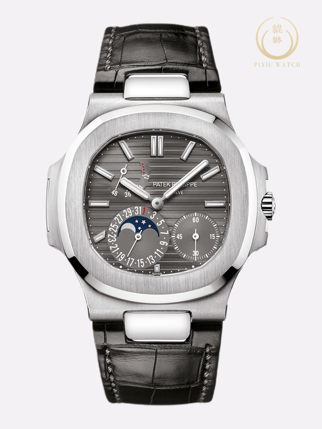 Patek Philippe Nautilus 5712G-001 Moon Phase White Gold