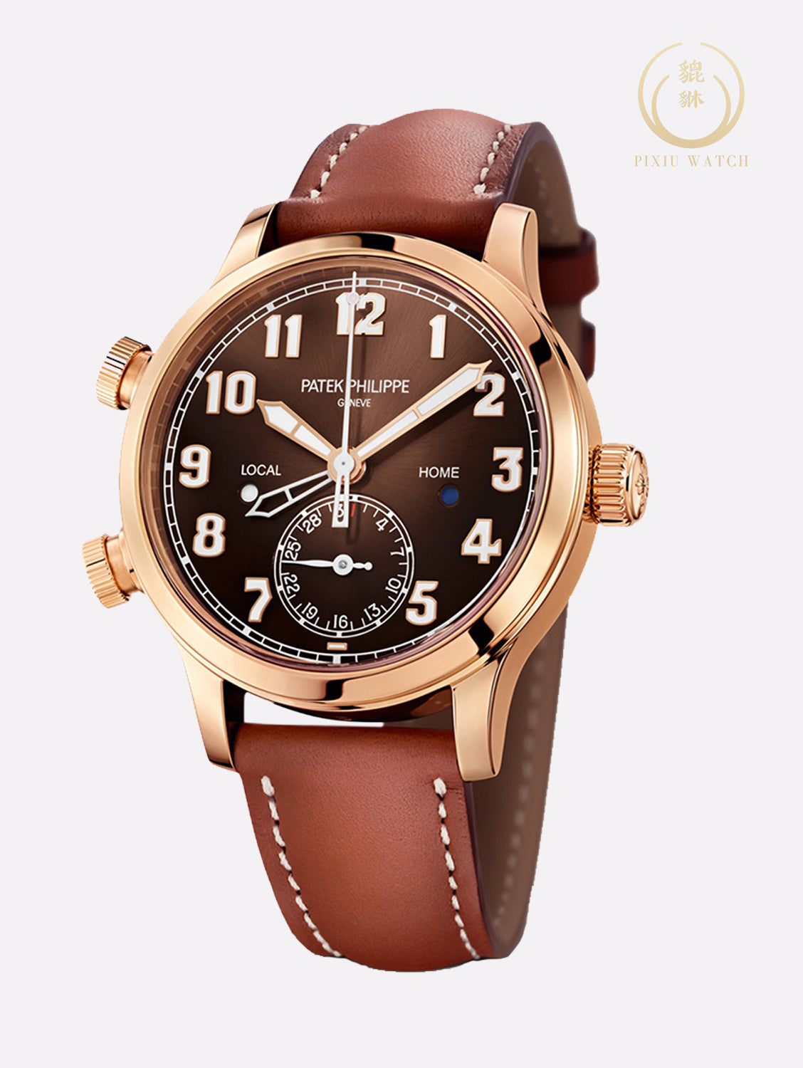 “New” Patek Philippe Calatrava 5524R-001 Pilot Travel Time