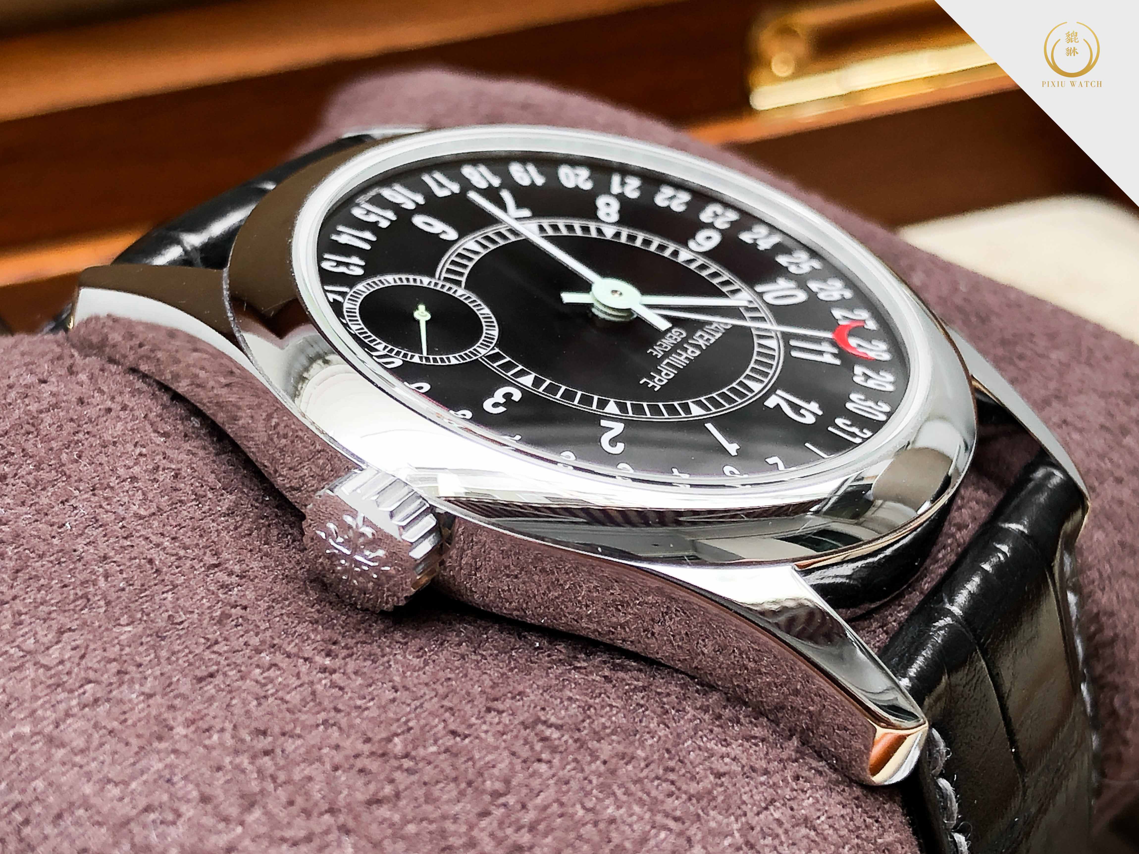 Patek Philippe Calatrava 6000G-010 Black Dial
