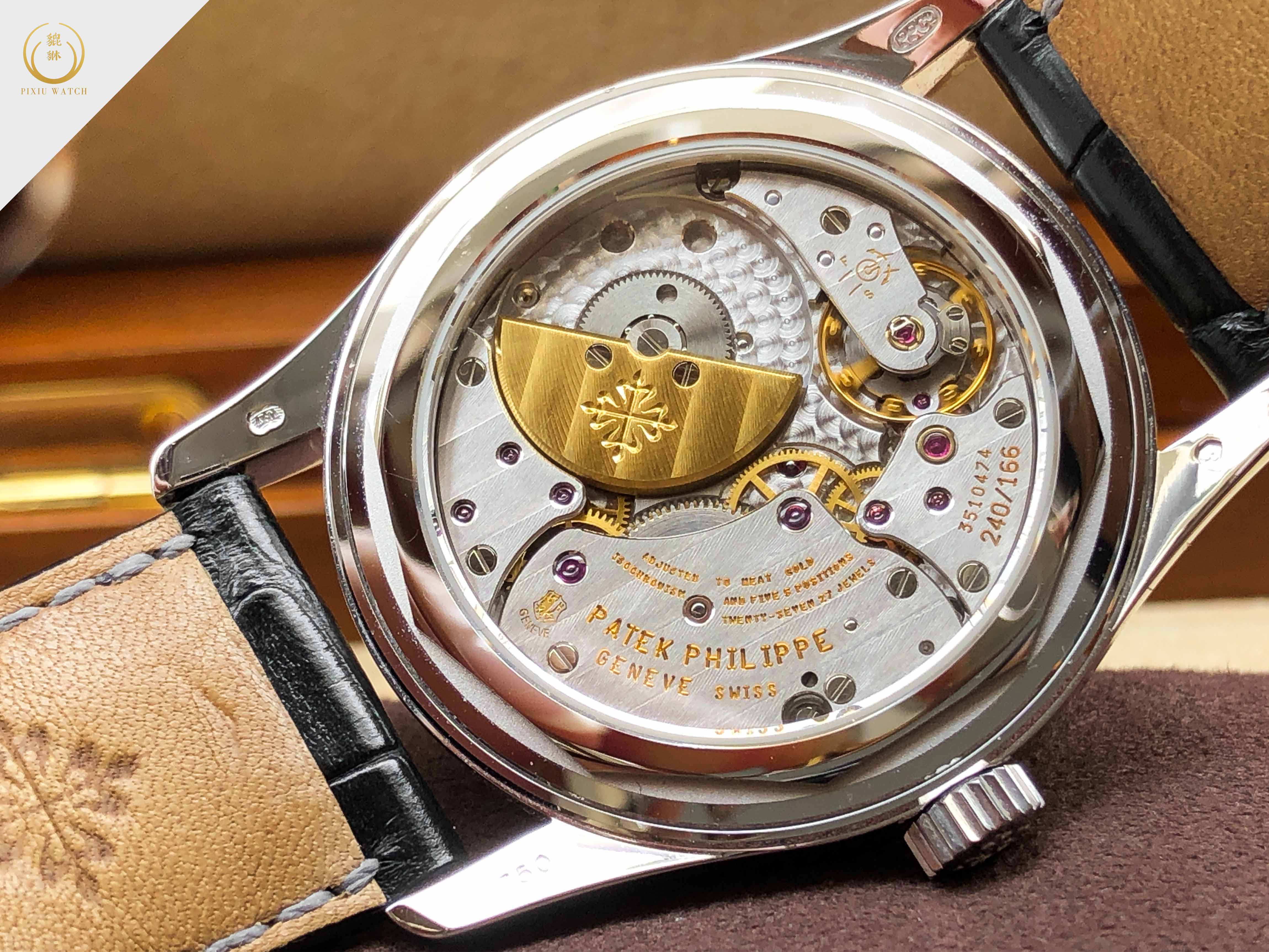 Patek Philippe Calatrava 6000G-010 Black Dial