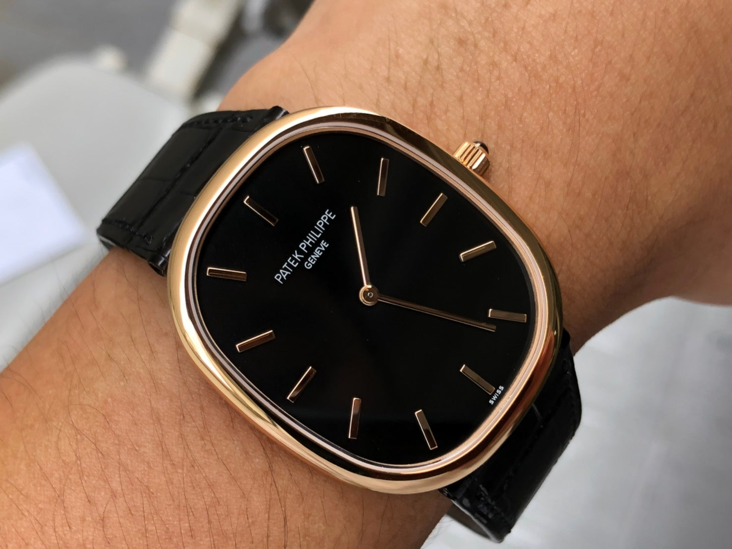 Patek Philippe Ellipse Black Dial