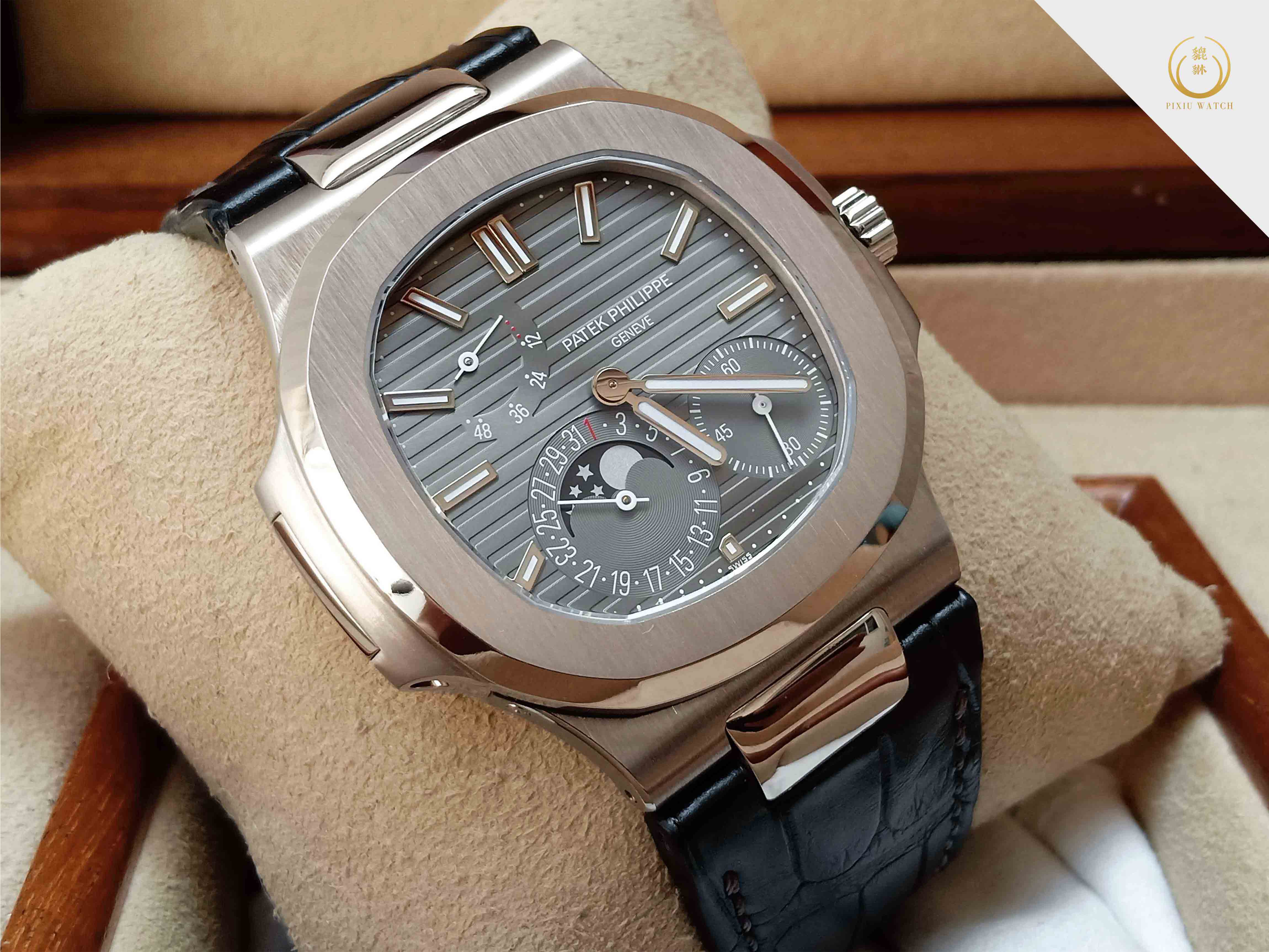 Patek Philippe Nautilus 5712G-001 Moon Phase White Gold