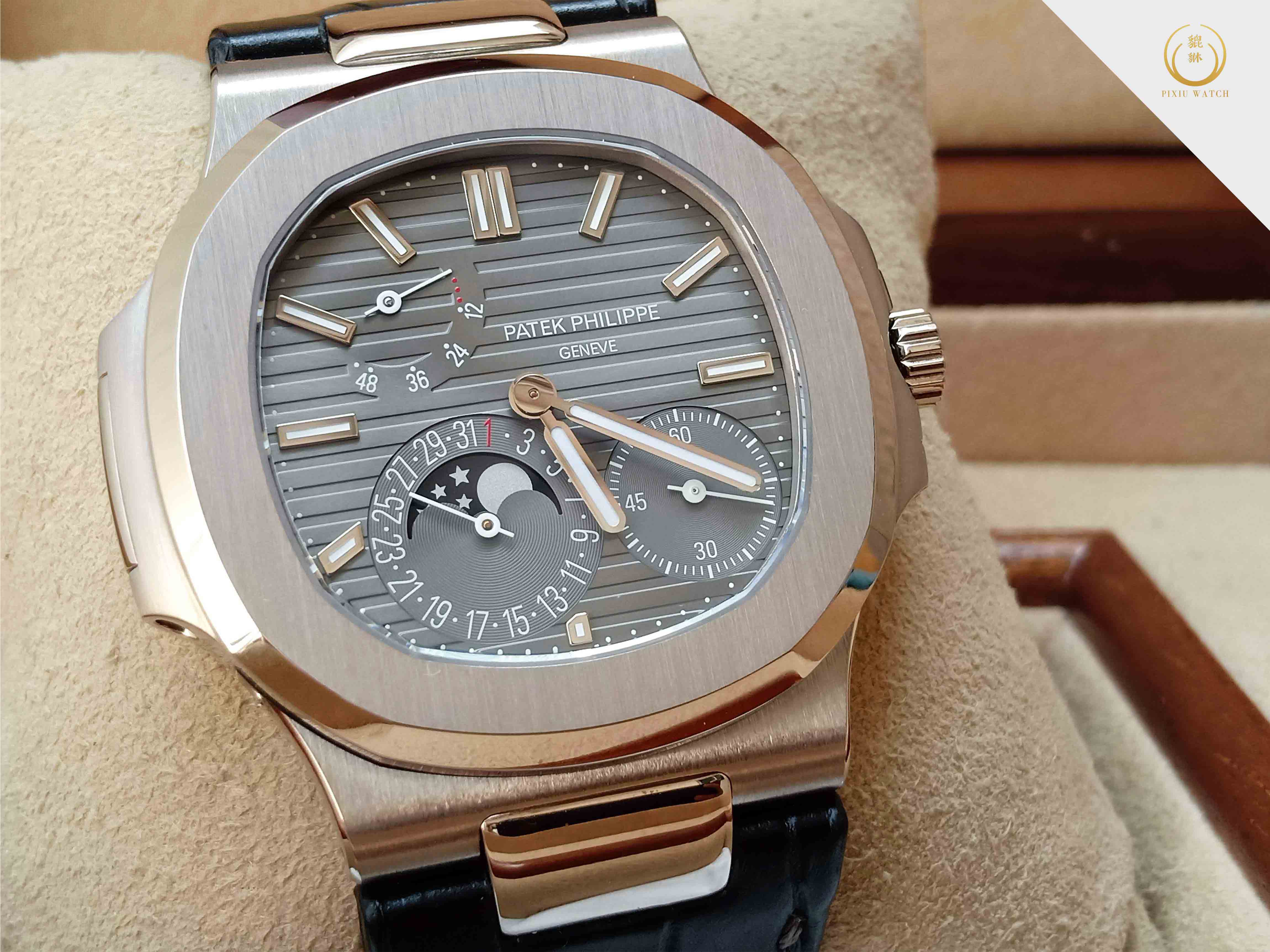 Patek Philippe Nautilus 5712G-001 Moon Phase White Gold