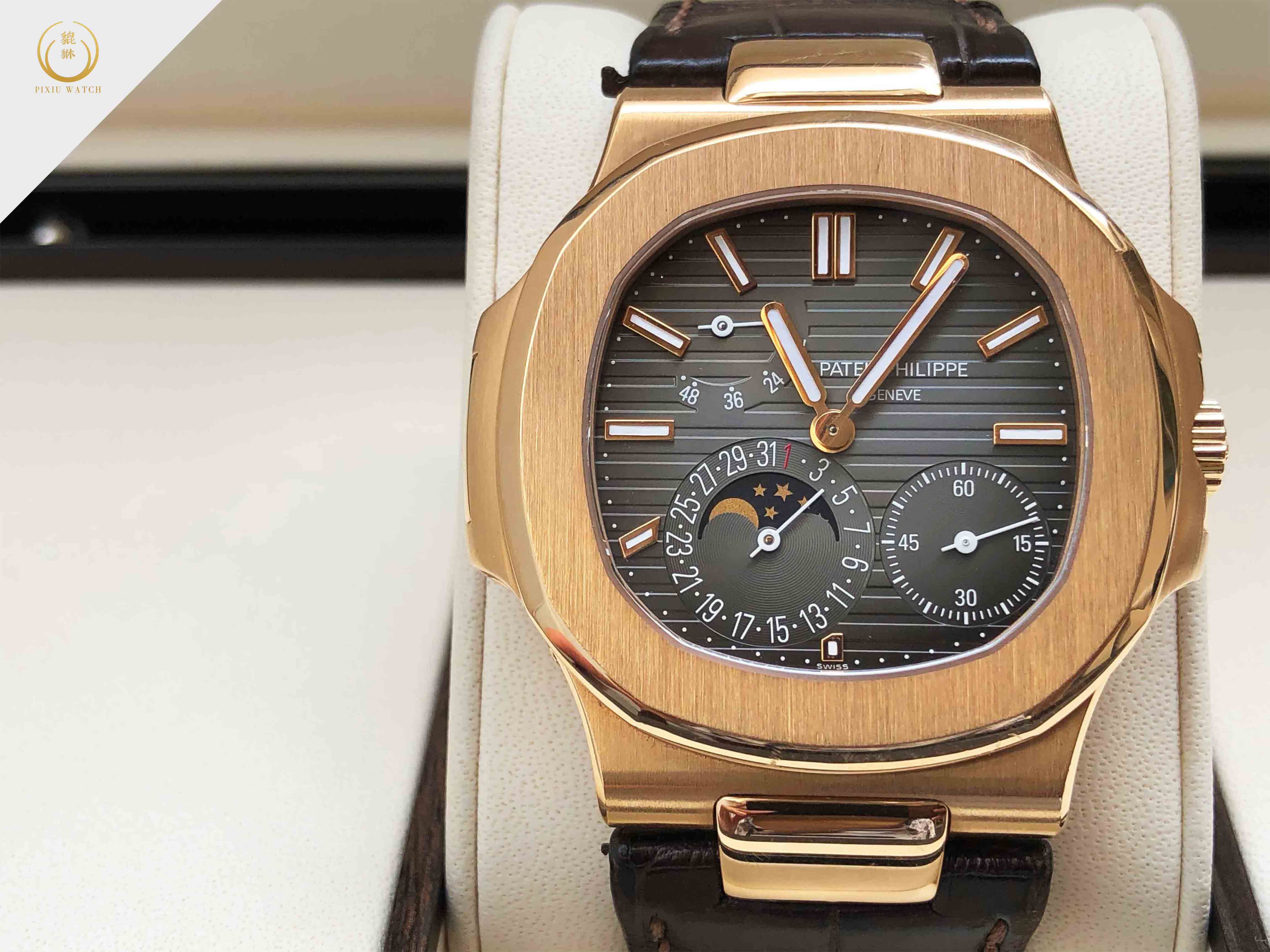 Patek Philippe Nautilus 5712R-001 Moon Phase Rose Gold