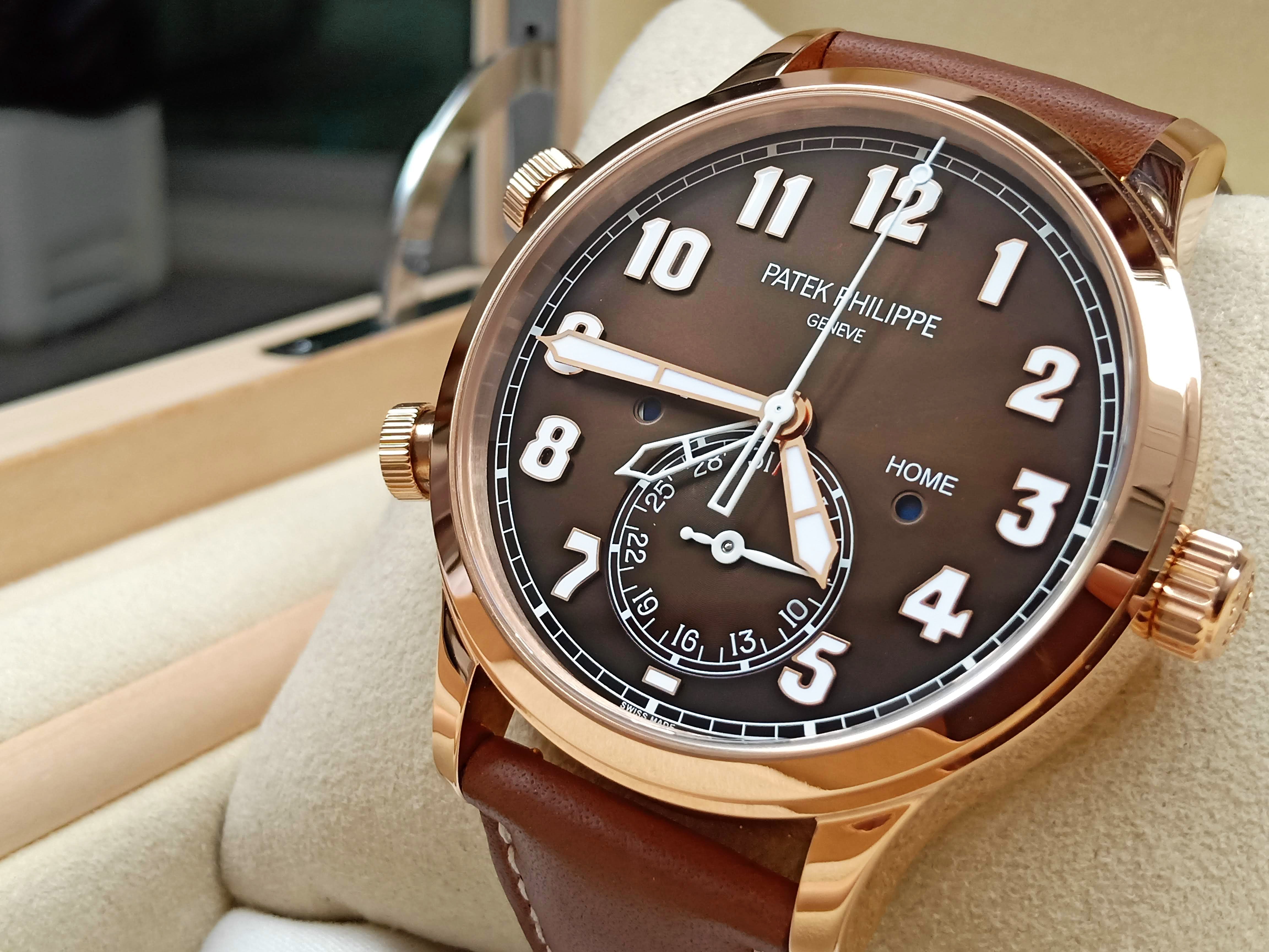Patek Phillipe Travel Time 5524R-001 Rose Gold