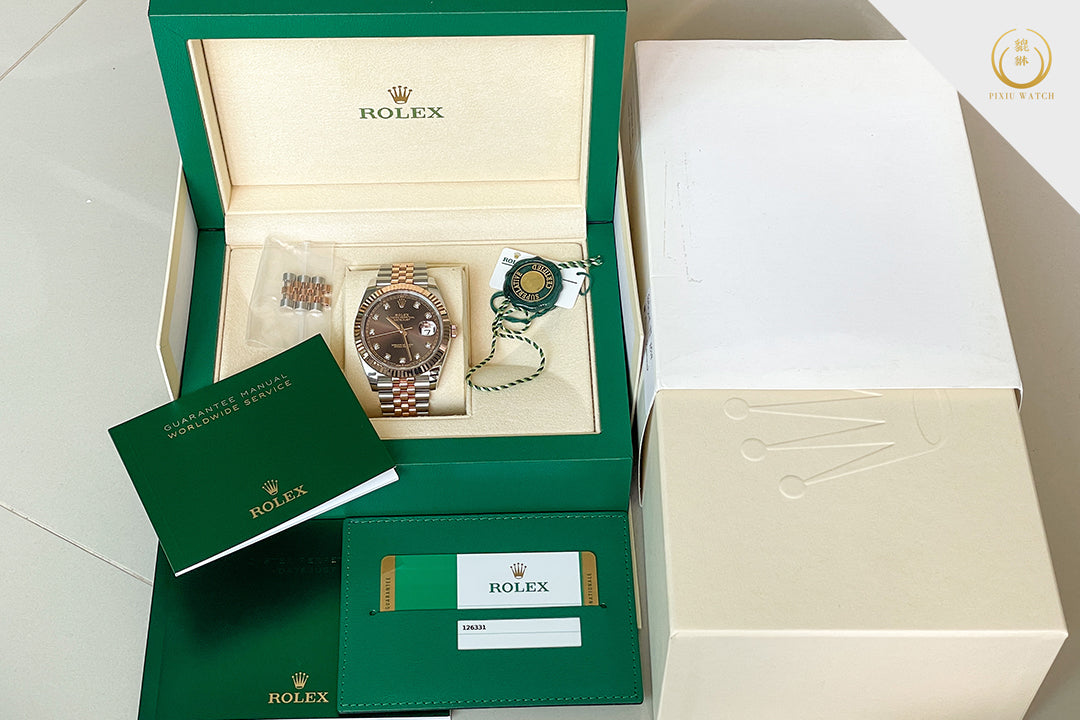 Rolex Datejust Pink Gold Jubilee Two Tone