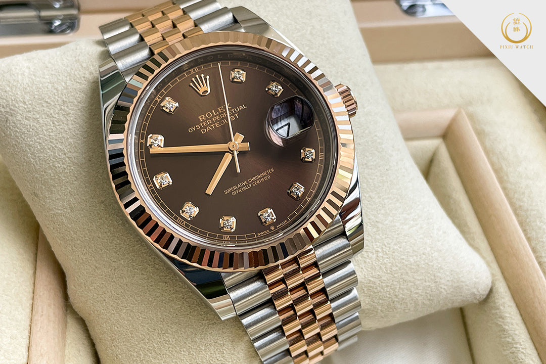Rolex Datejust Pink Gold Jubilee Two Tone
