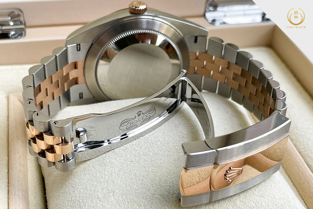 Rolex Datejust Pink Gold Jubilee Two Tone