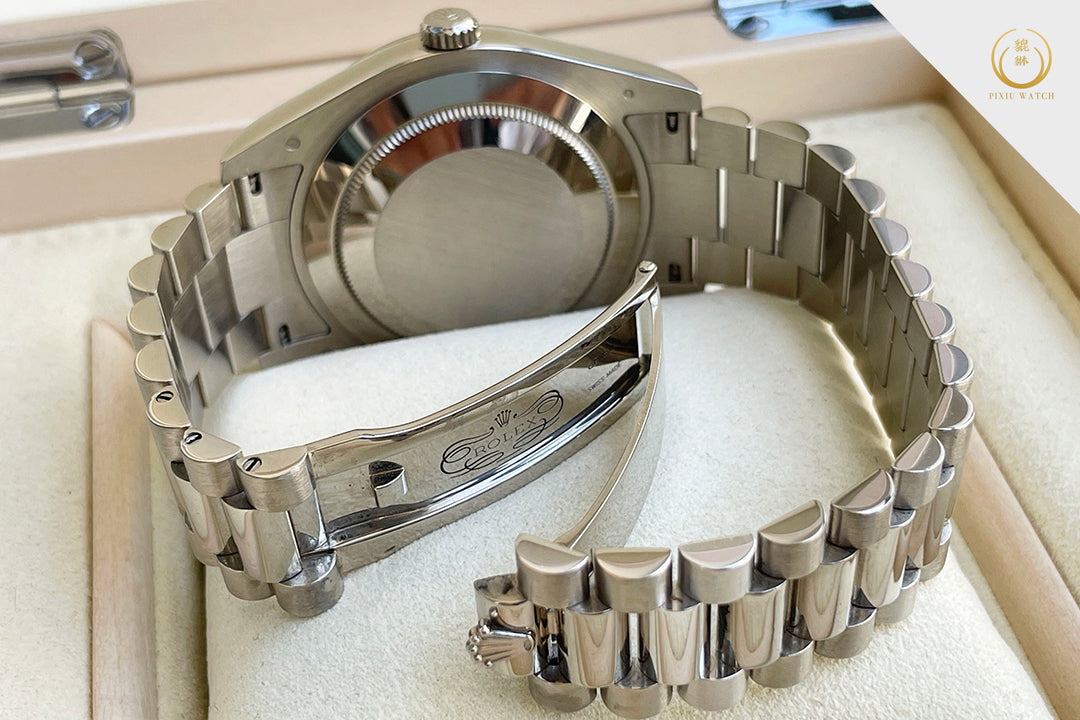 Rolex Day-Date Full White Gold Series G