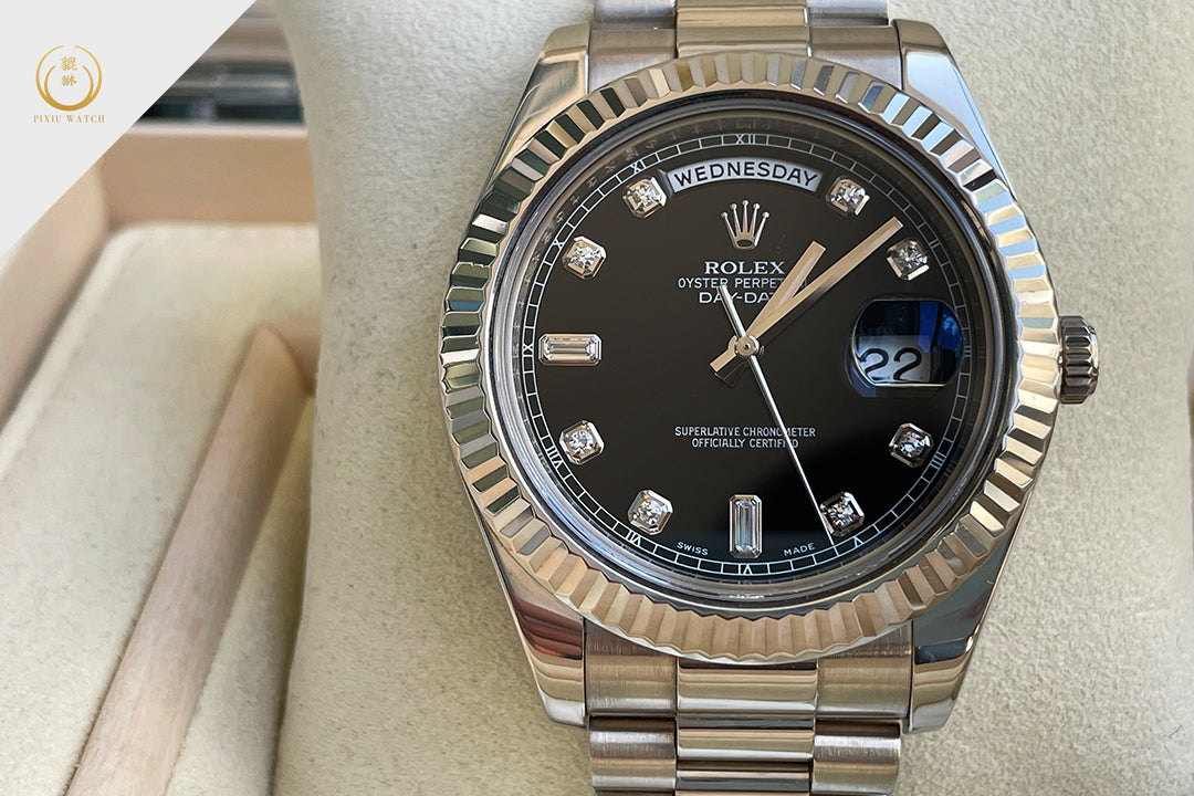 Rolex Day-Date Full White Gold Series G