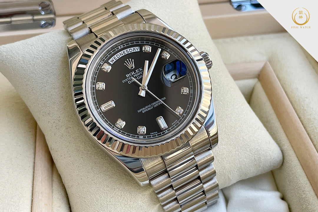 Rolex Day-Date Full White Gold Series G