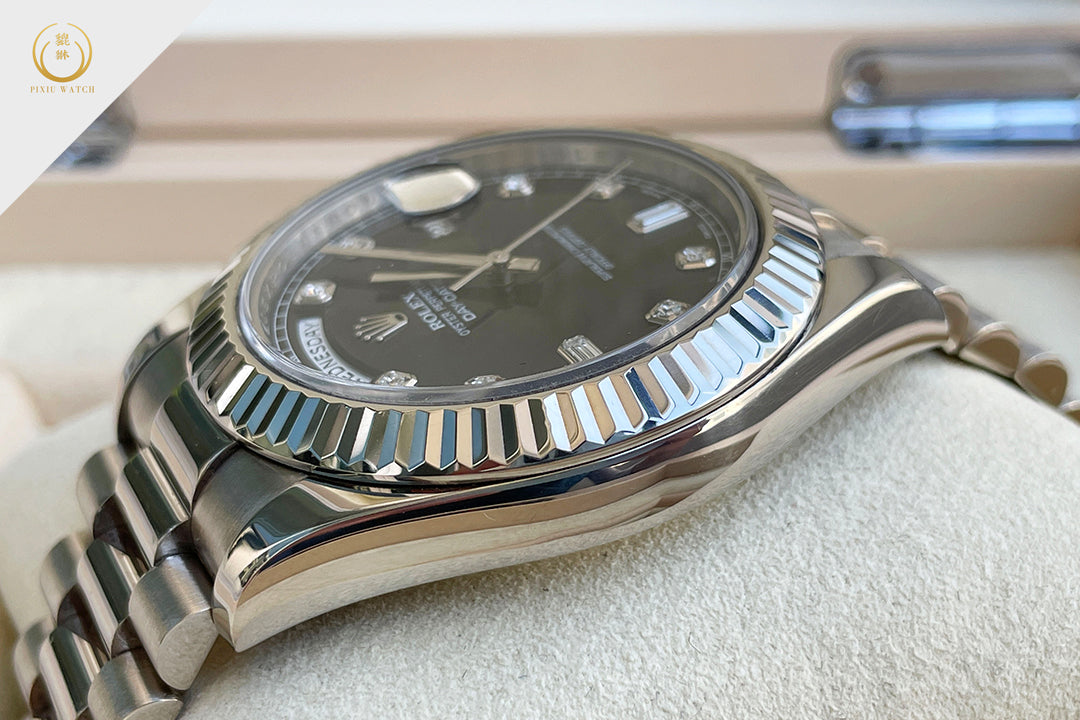 Rolex Day-Date Full White Gold Series G