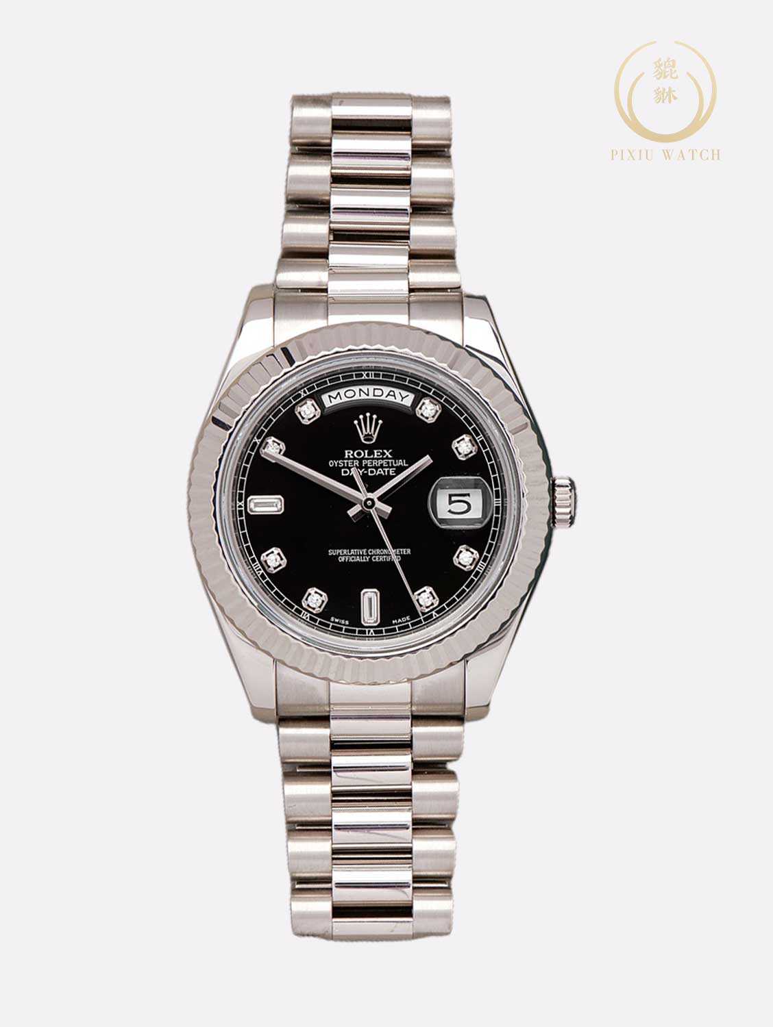 Rolex Day-Date Full White Gold Series G
