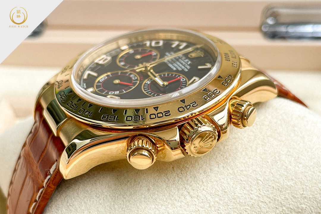Rolex Daytona Blue Racing Yellow Gold