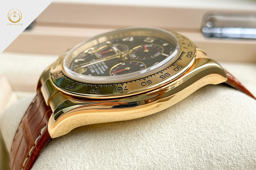 Rolex Daytona Blue Racing Yellow Gold