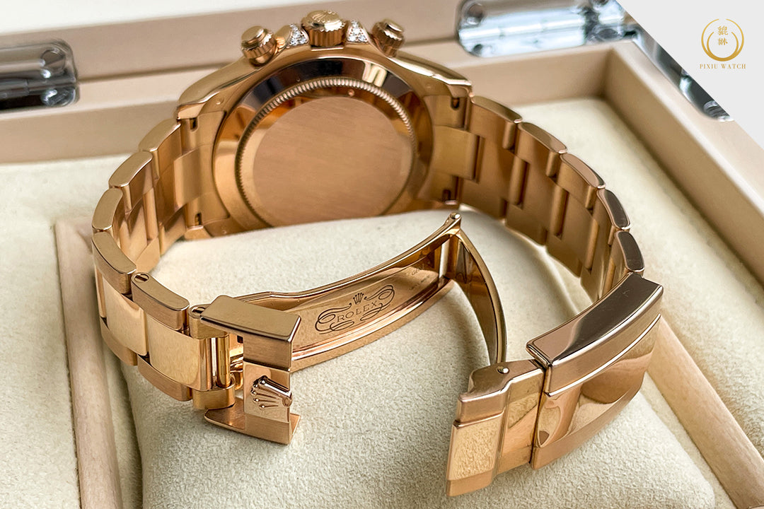 Rolex Daytona Full Rose Gold Rainbow