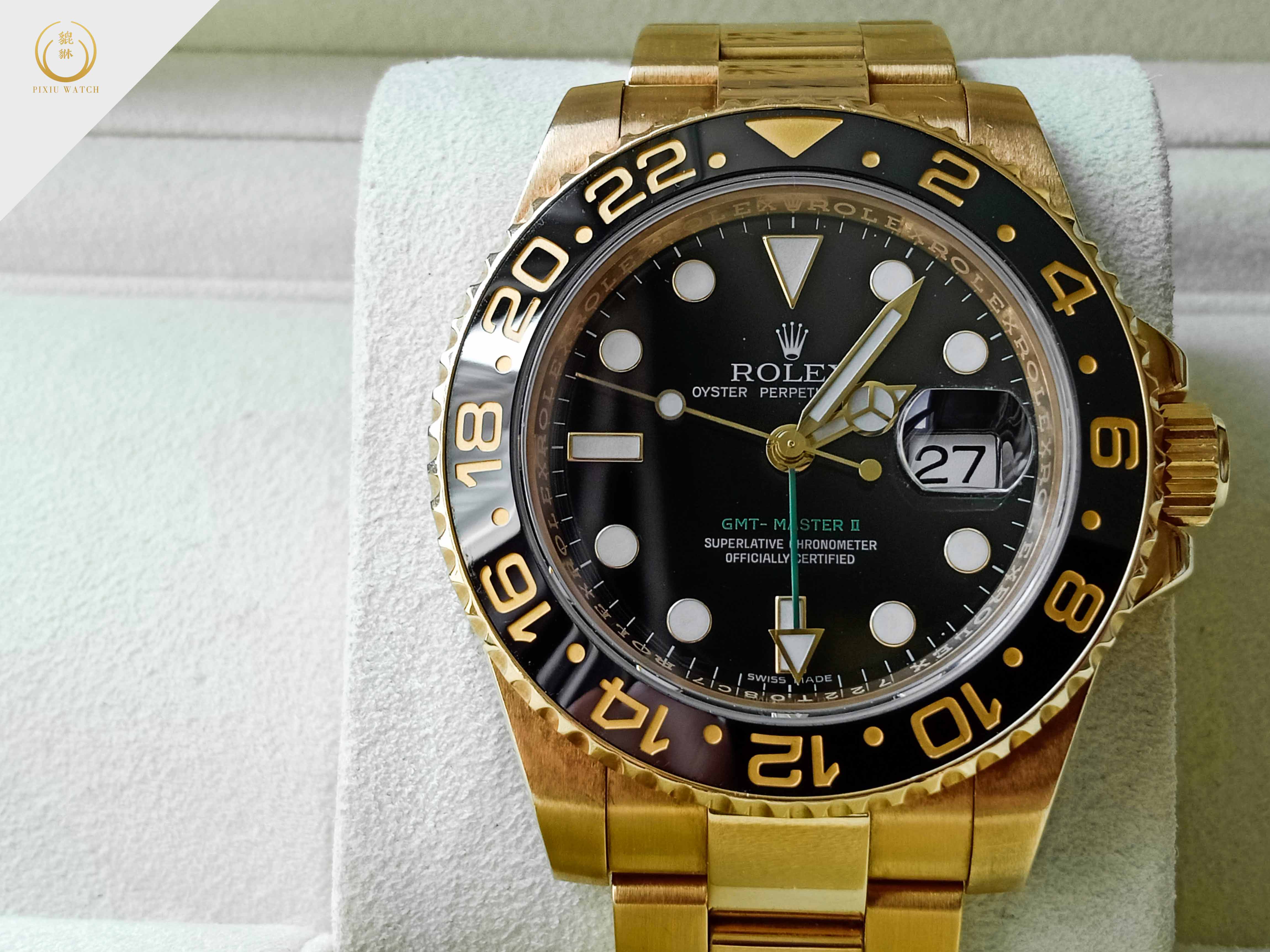 Rolex GMT-MASTER II Full Yellow Gold