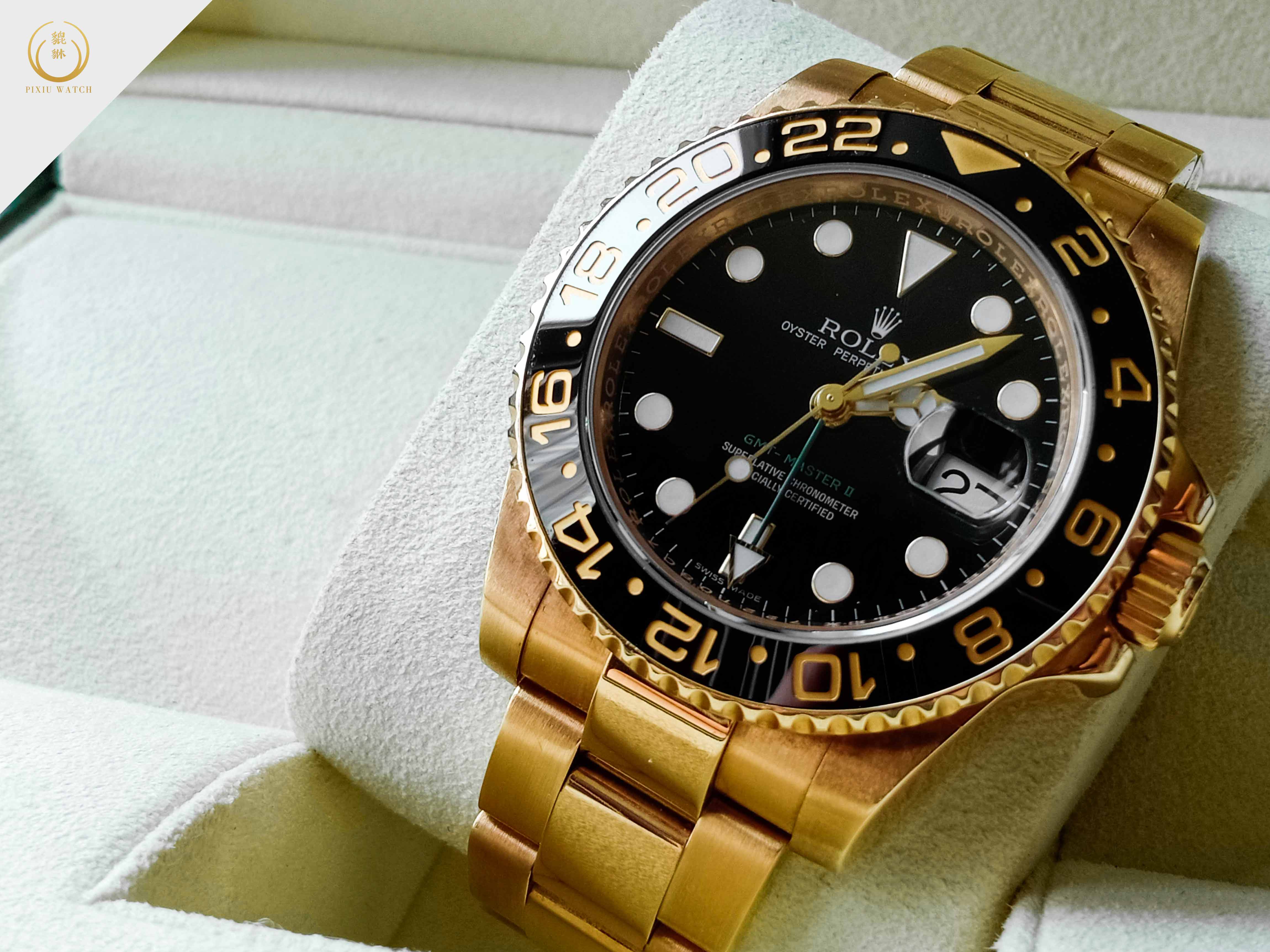 Rolex GMT-MASTER II Full Yellow Gold