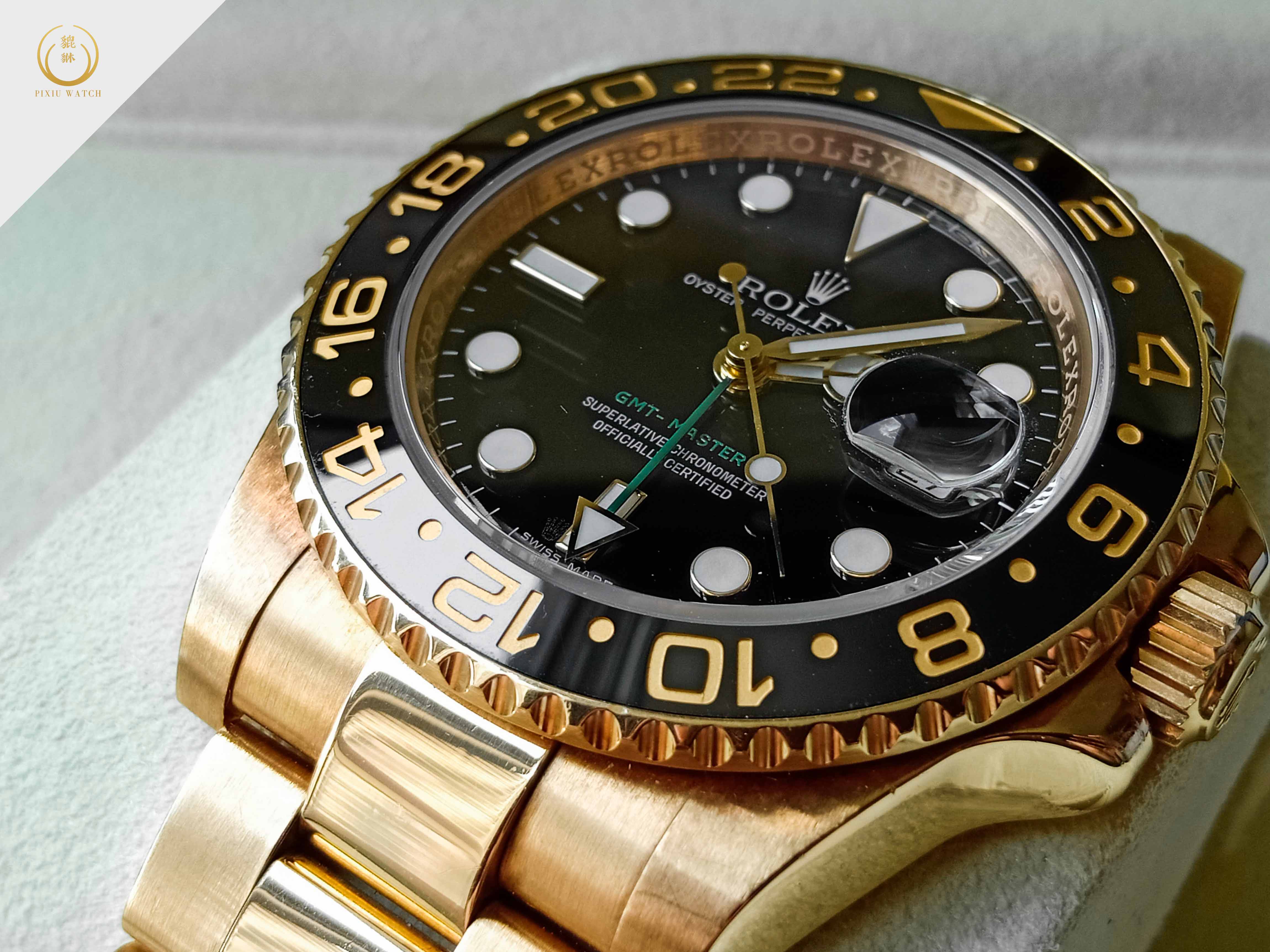 Rolex GMT-MASTER II Full Yellow Gold