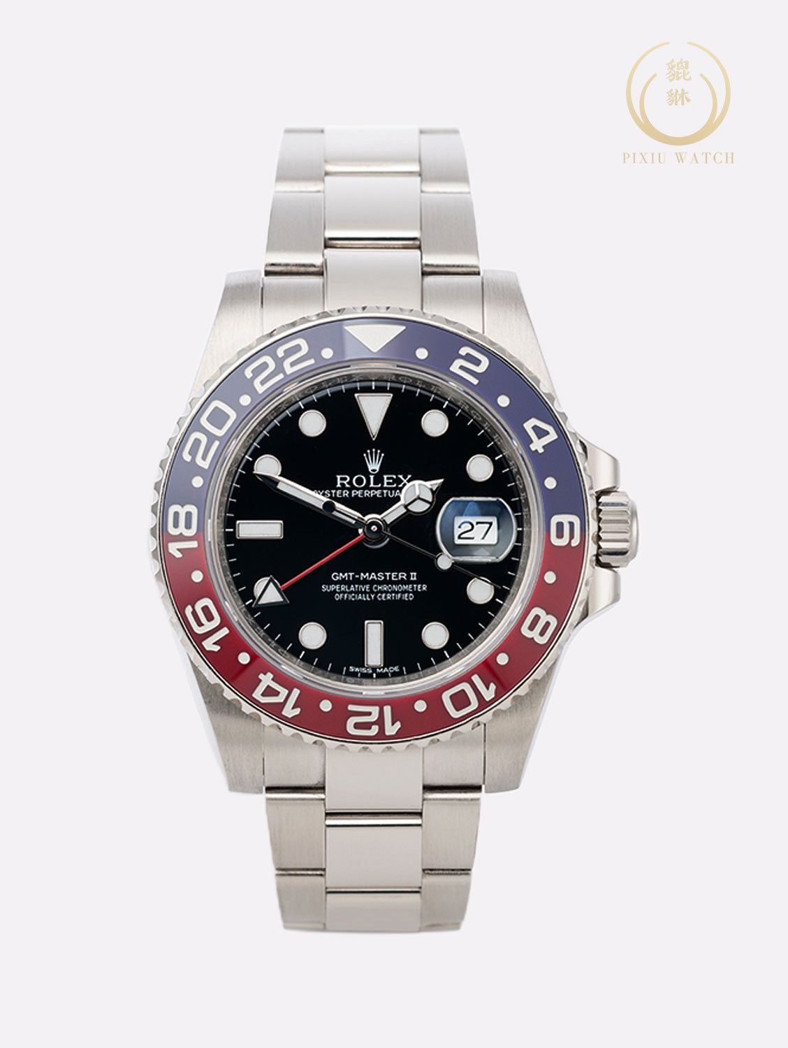 Rolex GMT-MASTER II “Pepsi” White Gold