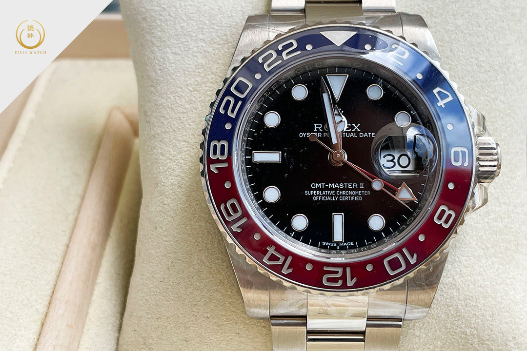 Rolex GMT-MASTER II “Pepsi” White Gold
