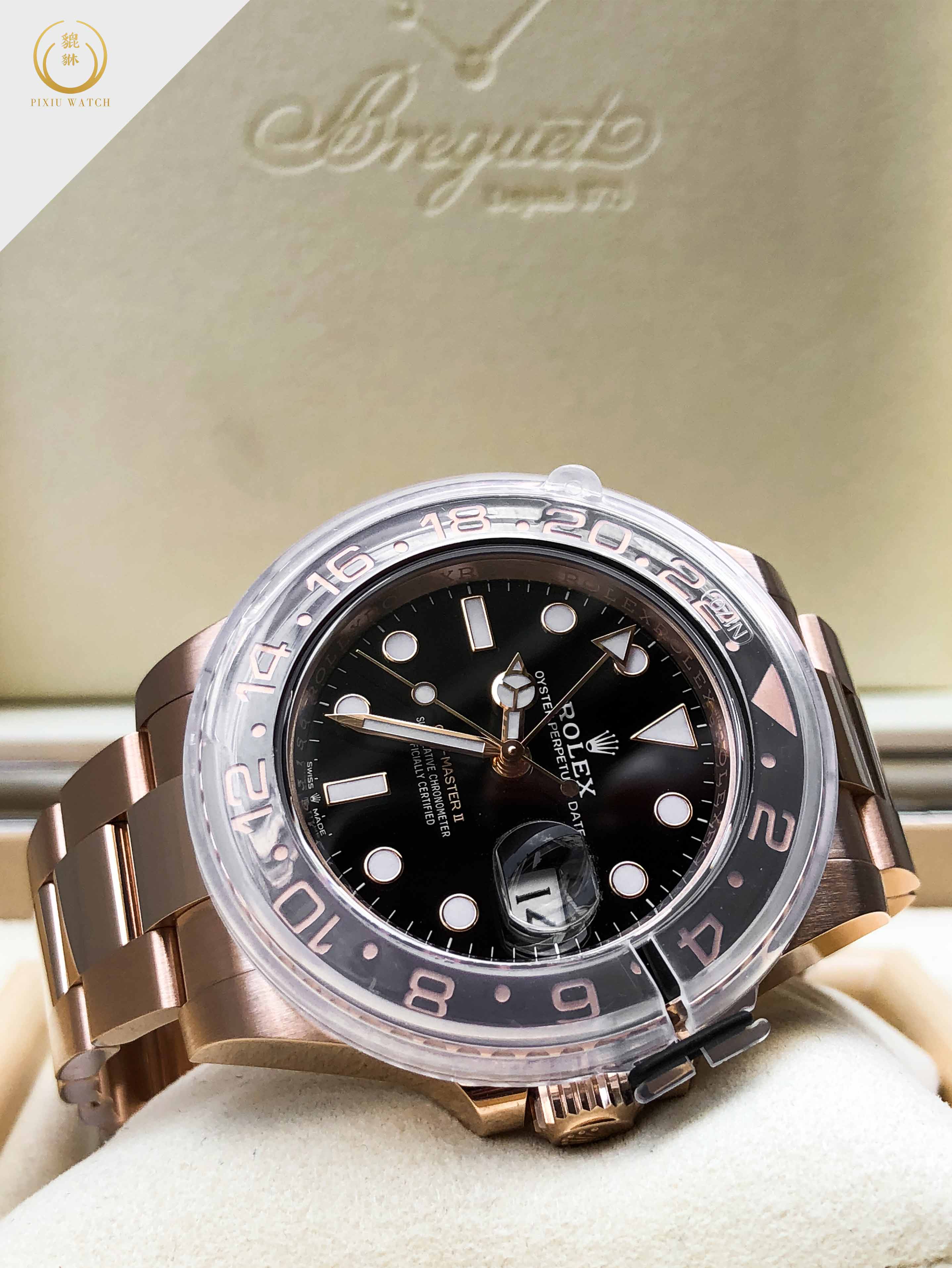 Rolex GMT-Master II “Root Beer” Everose Gold