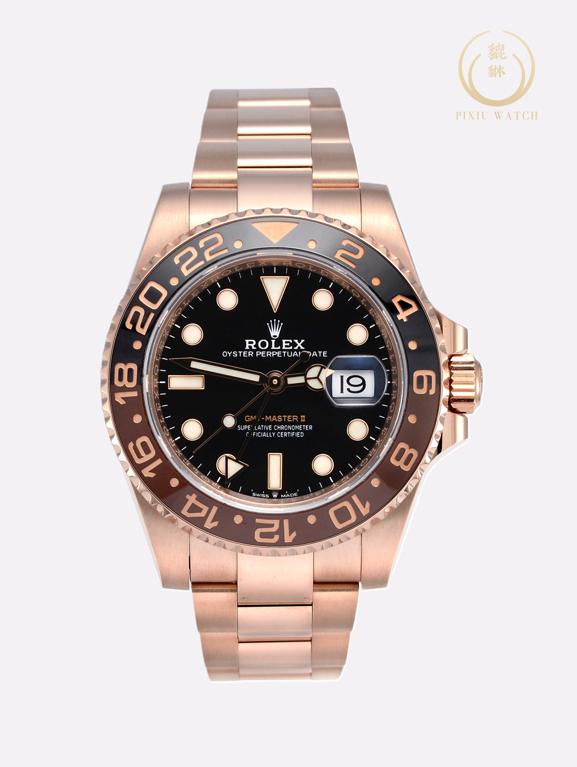 Rolex GMT-Master II “Root Beer” Everose Gold
