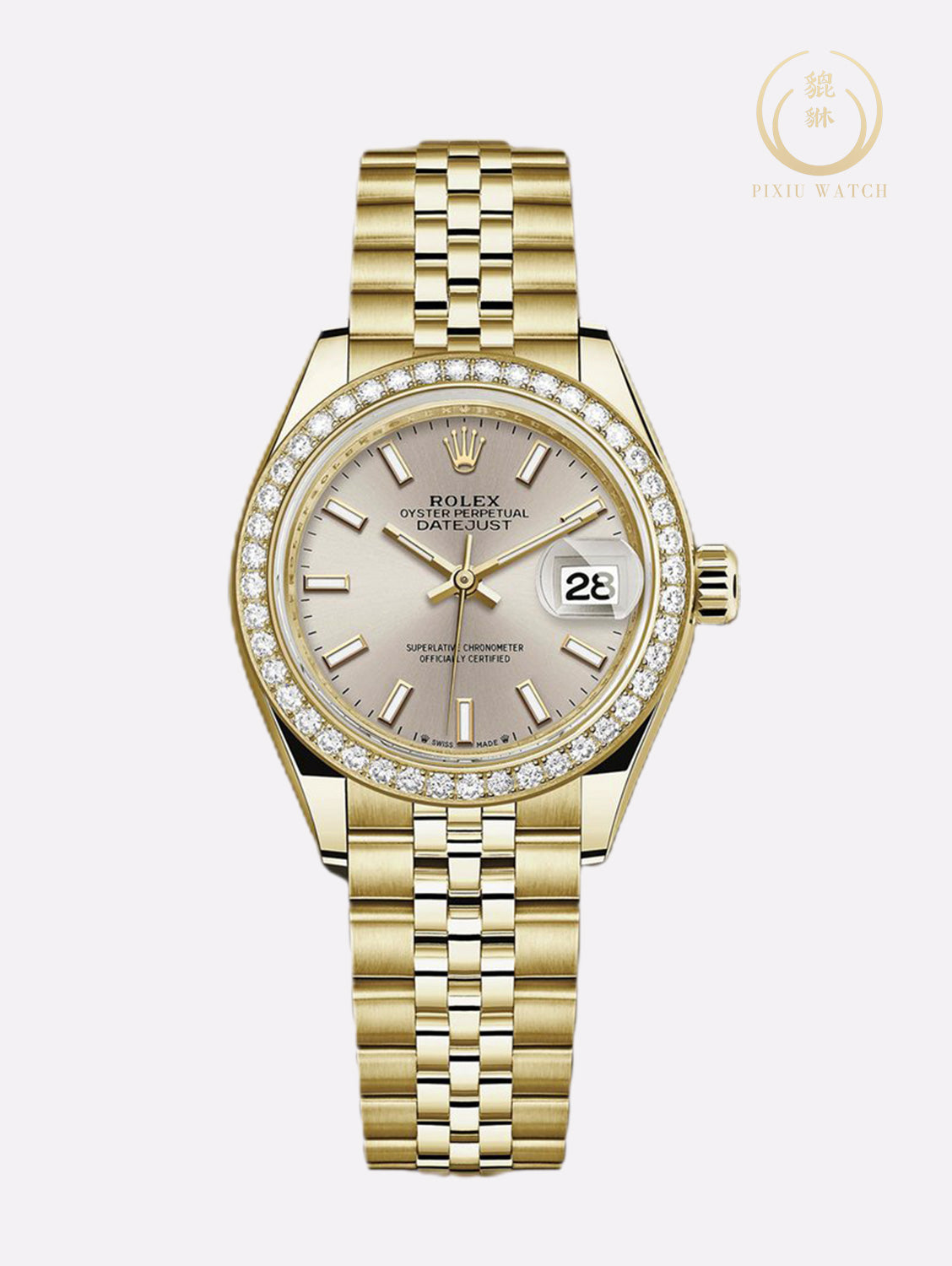 Rolex Lady Datejust Diamond Yellow Gold
