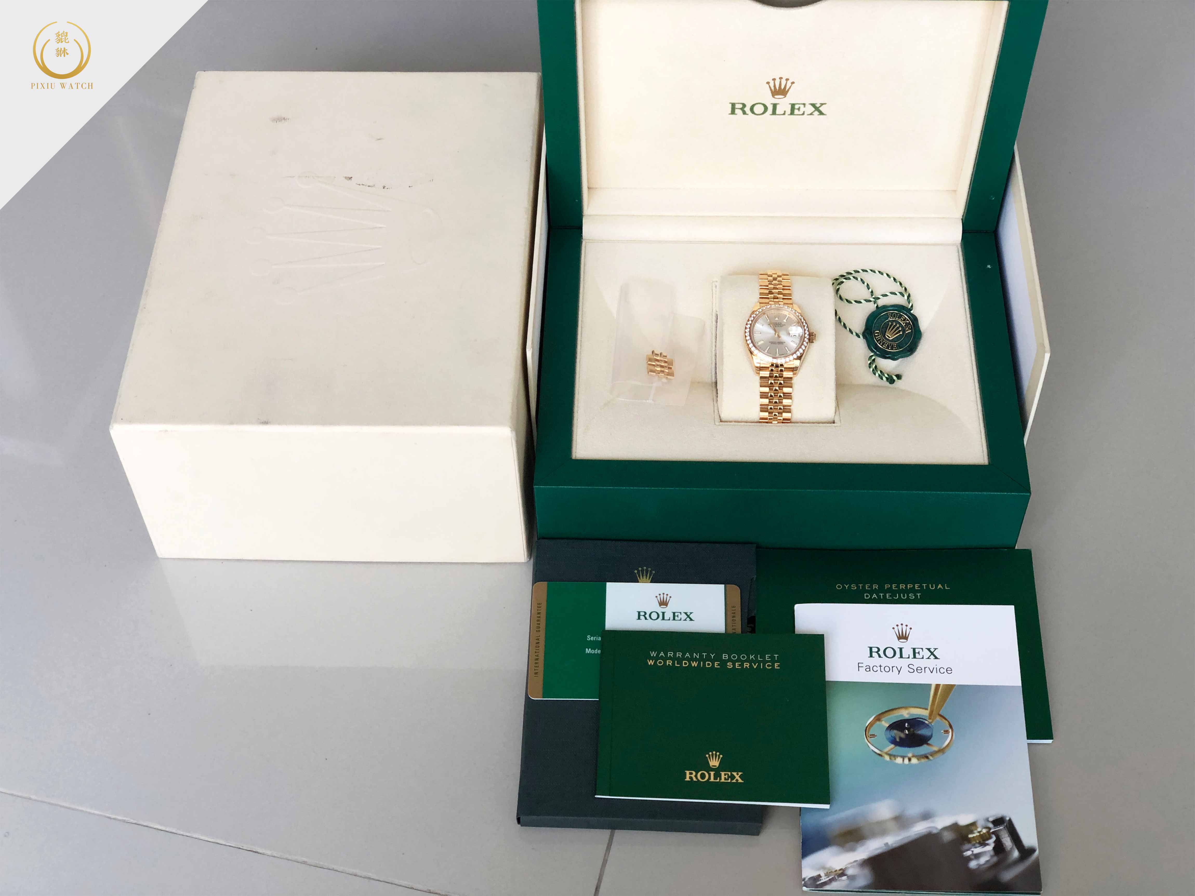 Rolex Lady Datejust Diamond Yellow Gold