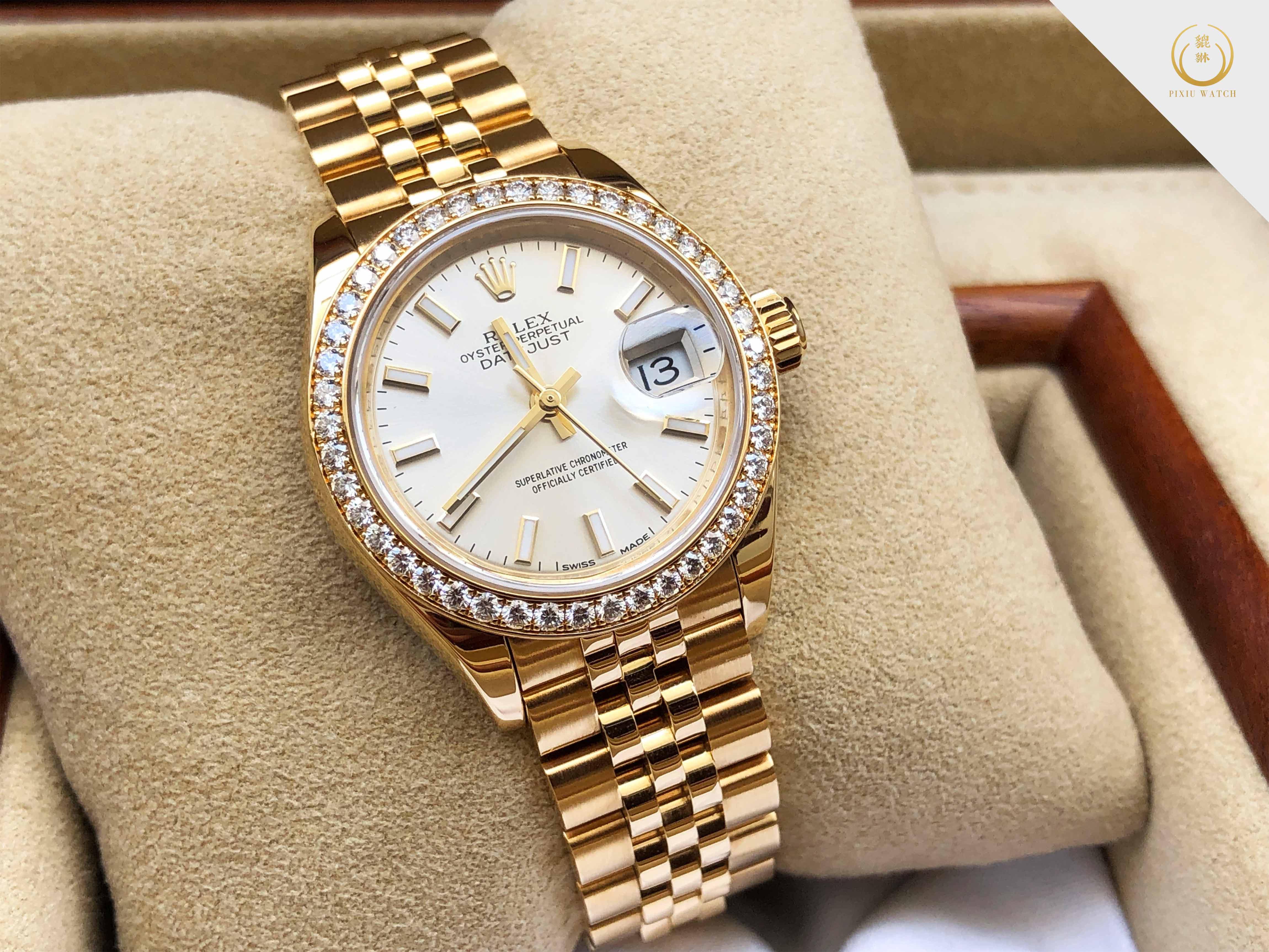 Rolex Lady Datejust Diamond Yellow Gold
