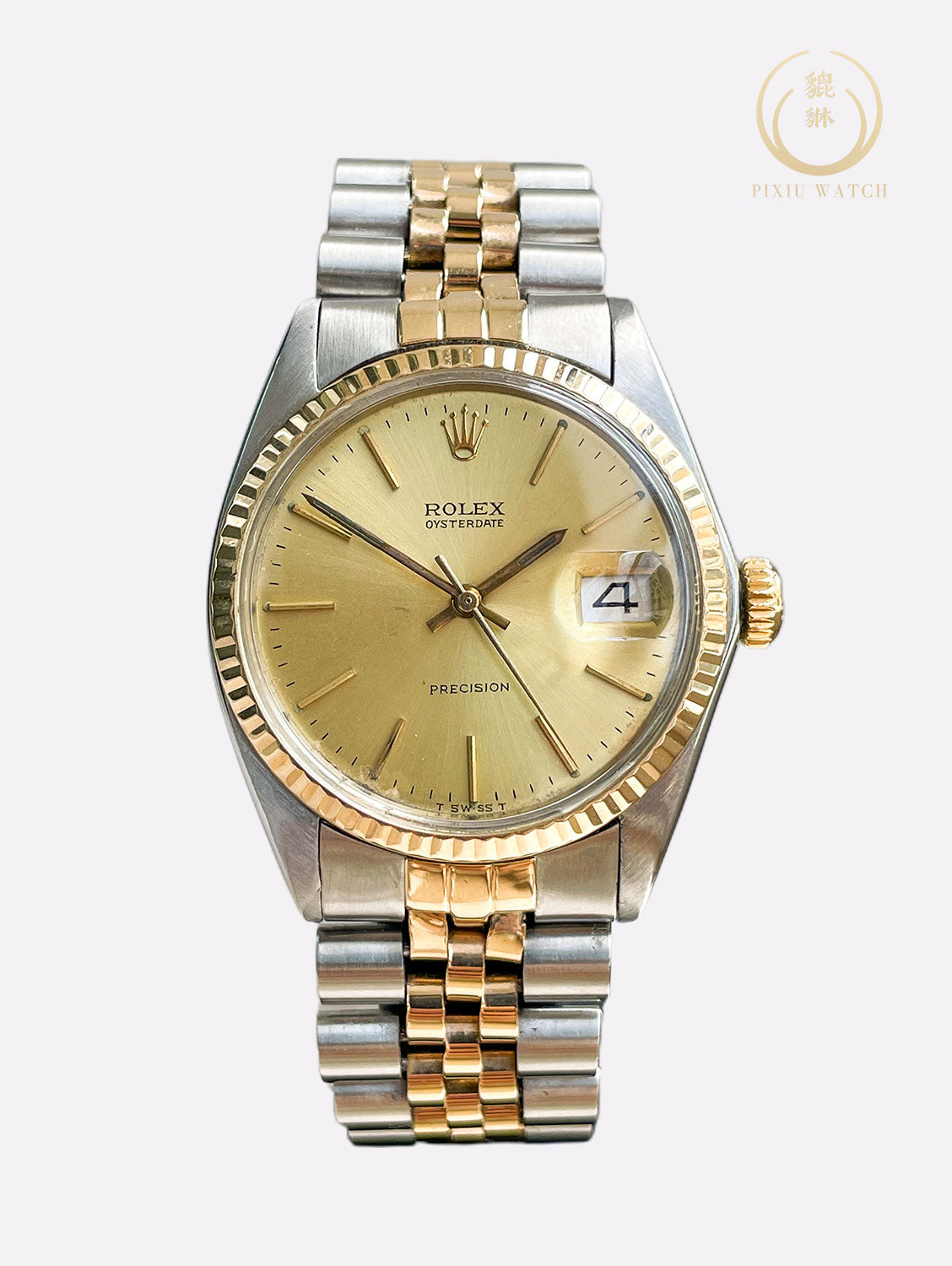 Rolex Vintage Oysterdate Precision Two Tone