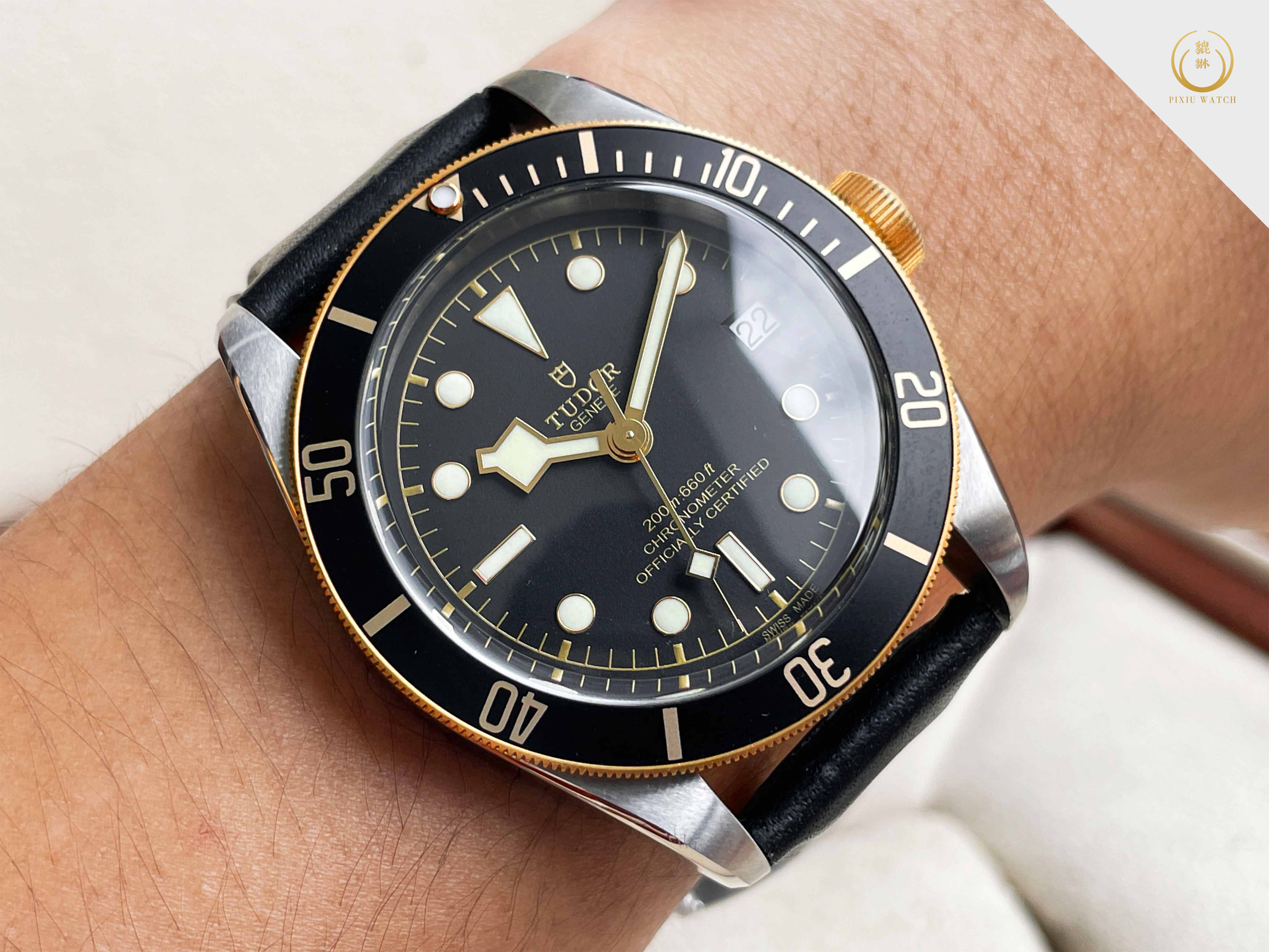 Tudor Black Bay Two Tone Steel and Gold