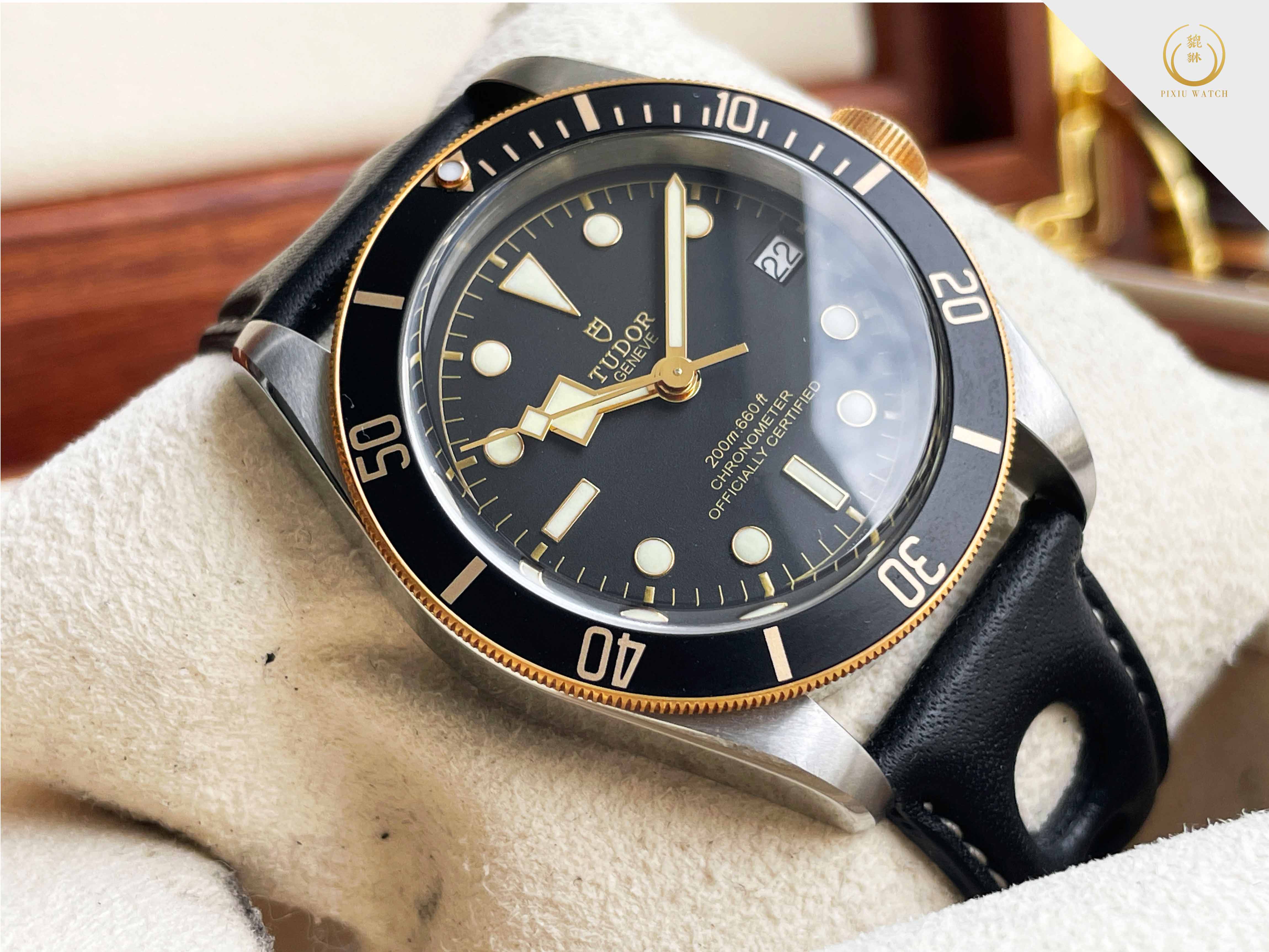 Tudor Black Bay Two Tone Steel and Gold