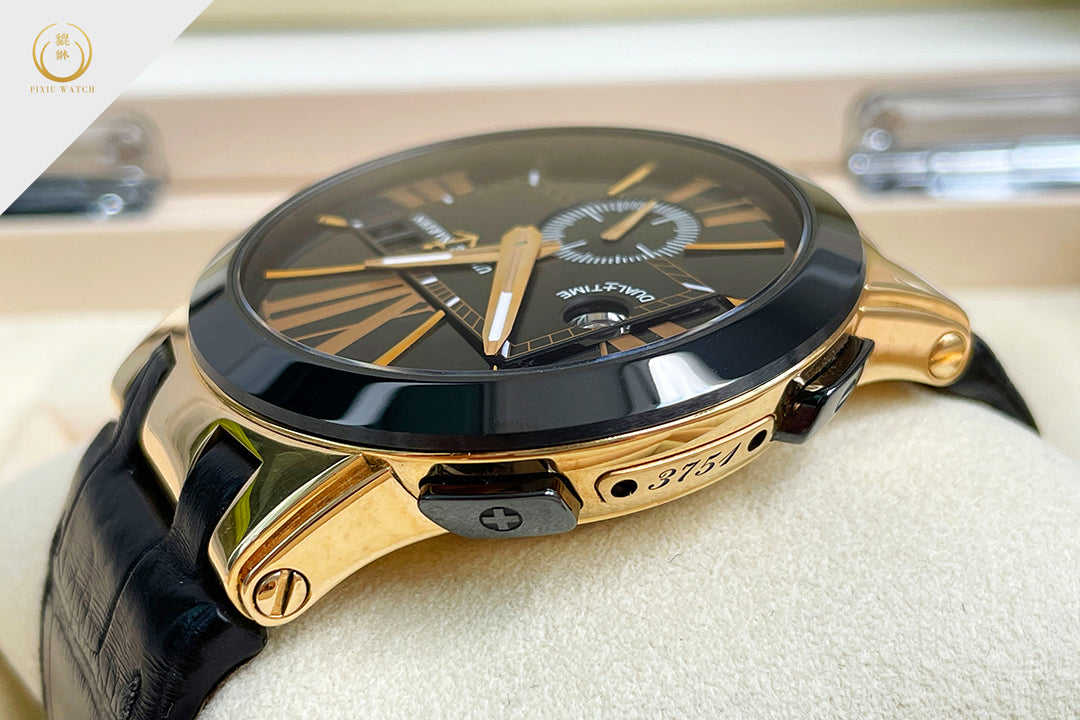 Ulysse Nardin Executive Dual Time Rose Gold Ceramic