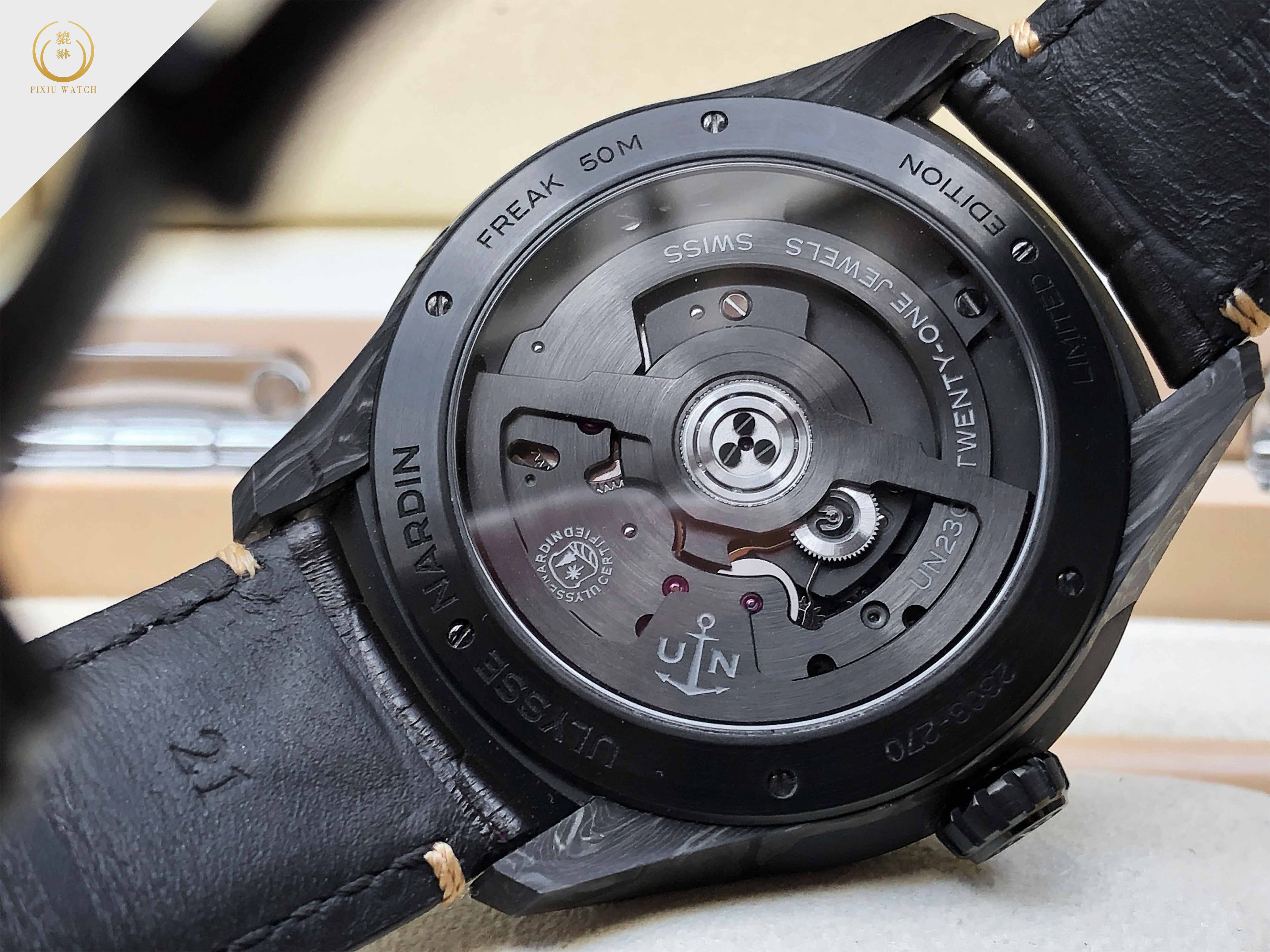 Ulysse Nardin Freak X Carbonium Gold The Hour Glass